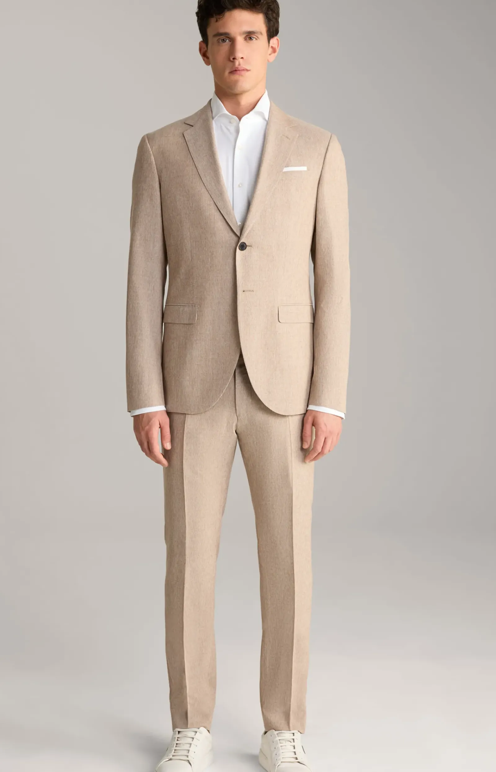 JOOP! Anzüge|Bekleidung>Anzug Damon-Gun in Beige strukturiert