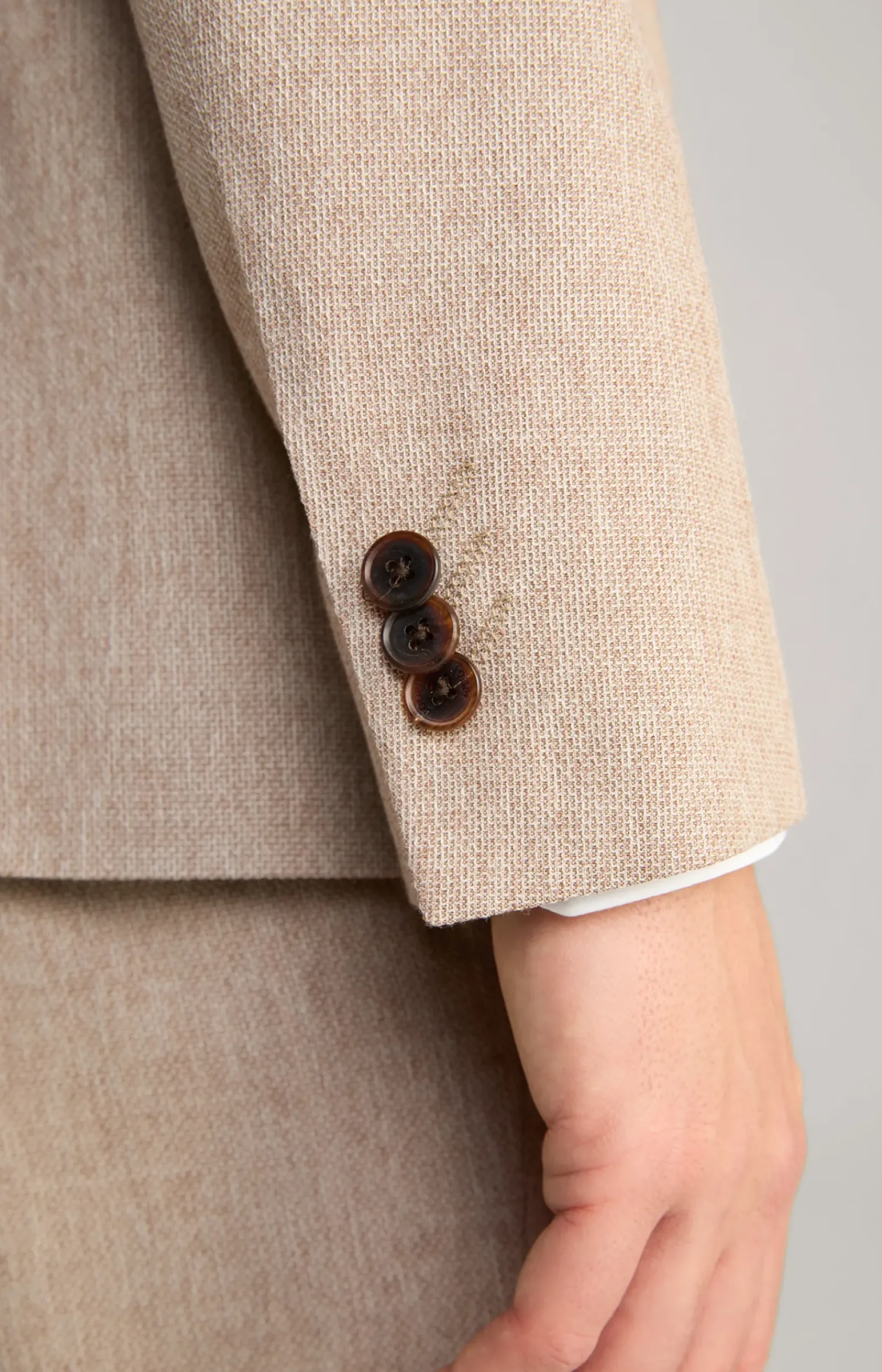 JOOP! Anzüge|Bekleidung>Anzug Damon-Gun in Beige strukturiert