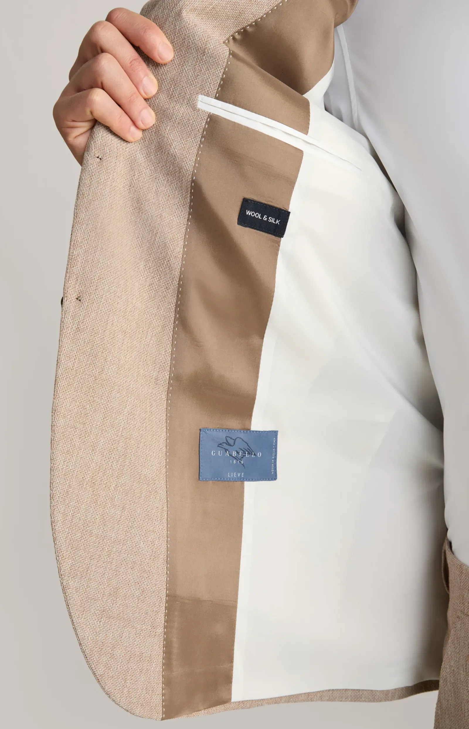JOOP! Anzüge|Bekleidung>Anzug Damon-Gun in Beige strukturiert