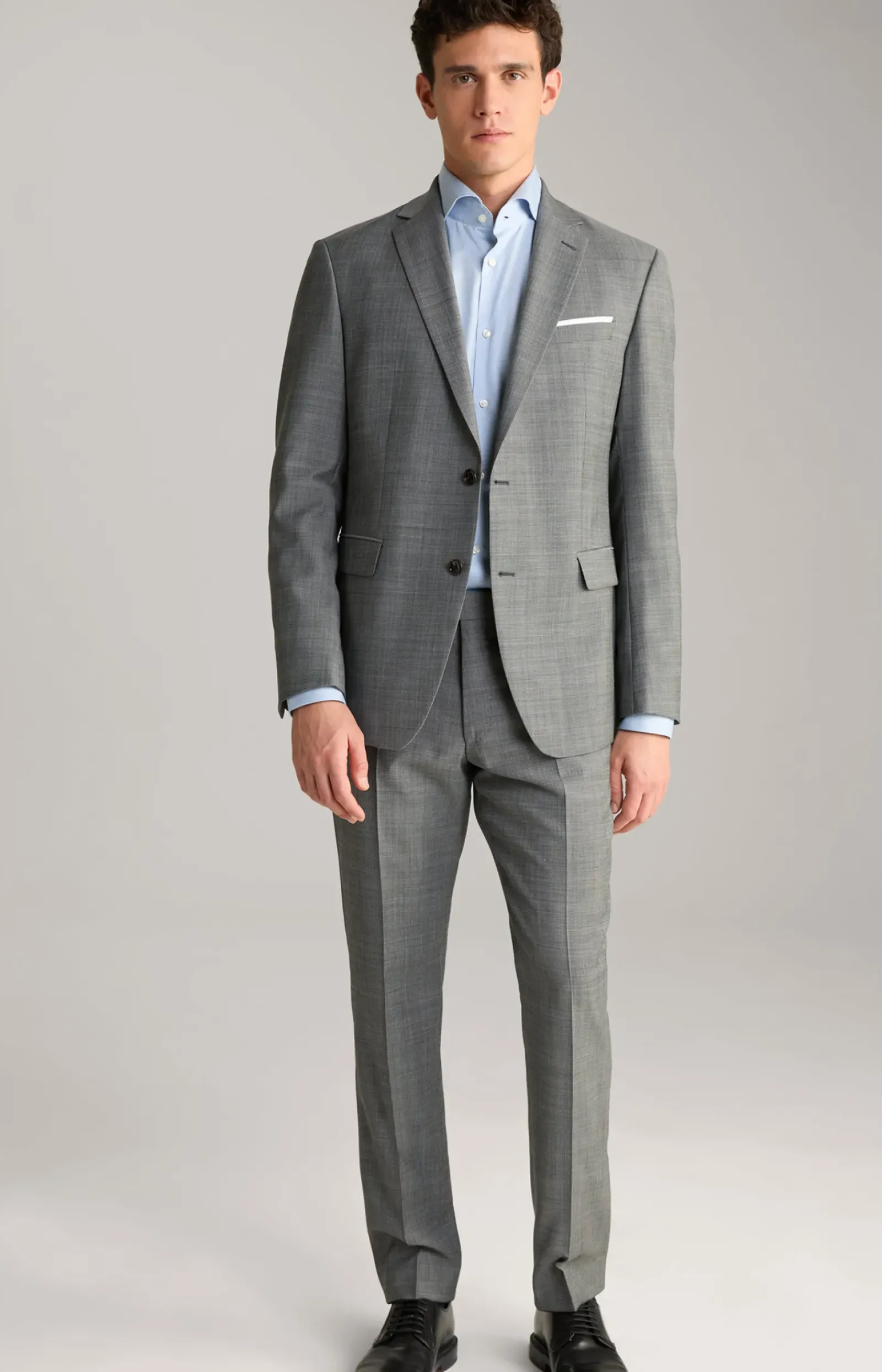 JOOP! Hosen & Chinos|Bekleidung>Baukasten-Anzughose Brad in Anthrazit strukturiert