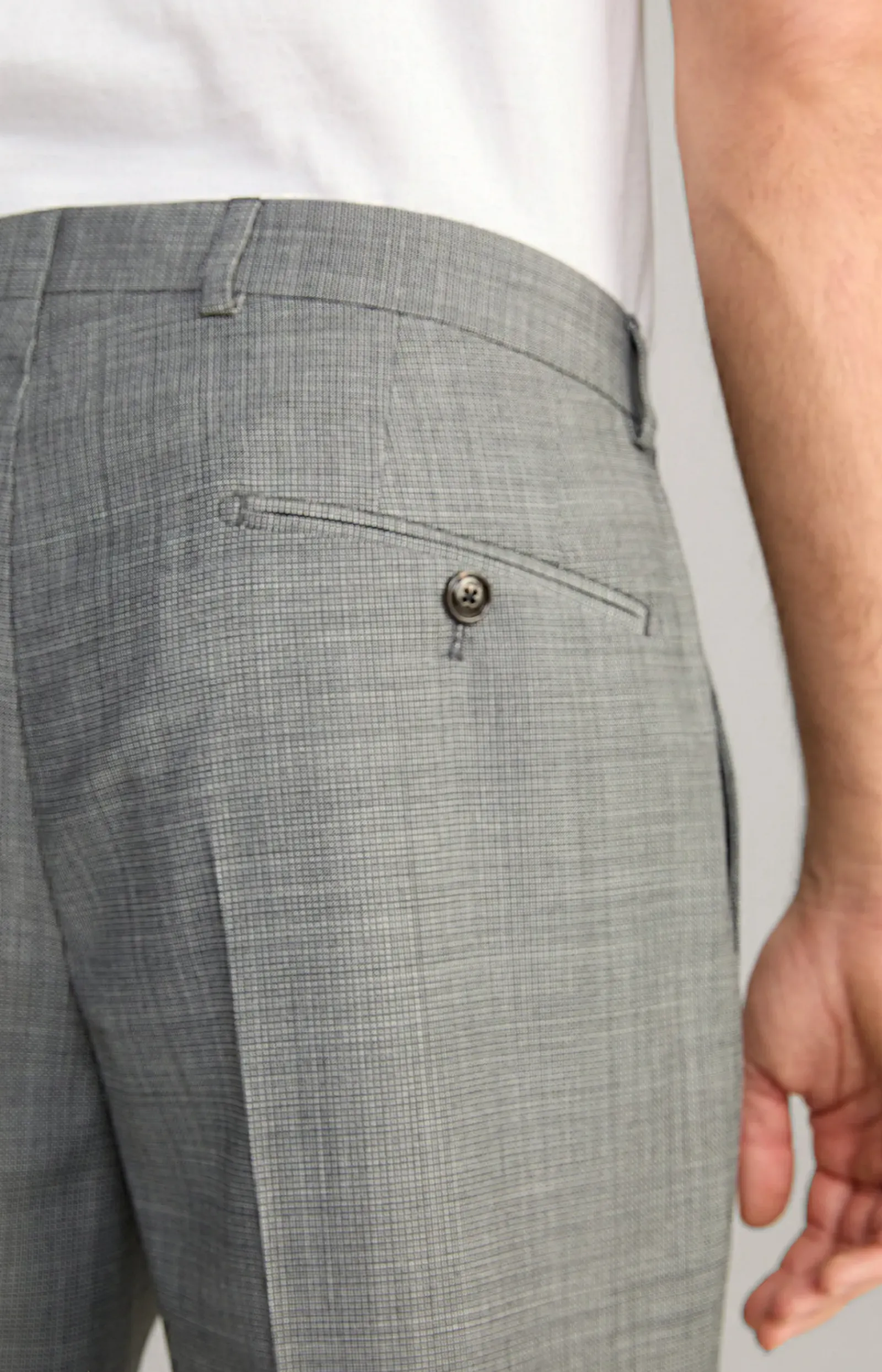 JOOP! Hosen & Chinos|Bekleidung>Baukasten-Anzughose Brad in Anthrazit strukturiert