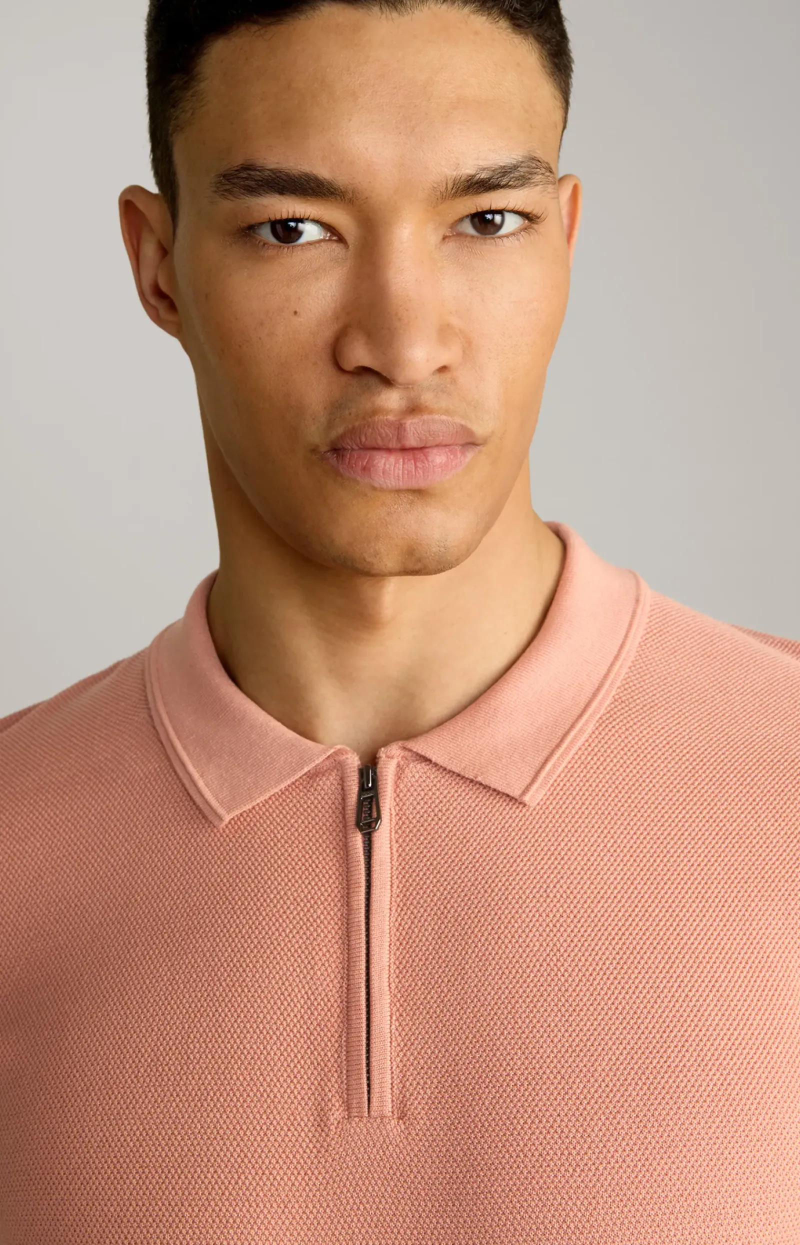 JOOP! Poloshirts|Bekleidung>Baumwoll-Poloshirt Vancro in Apricot