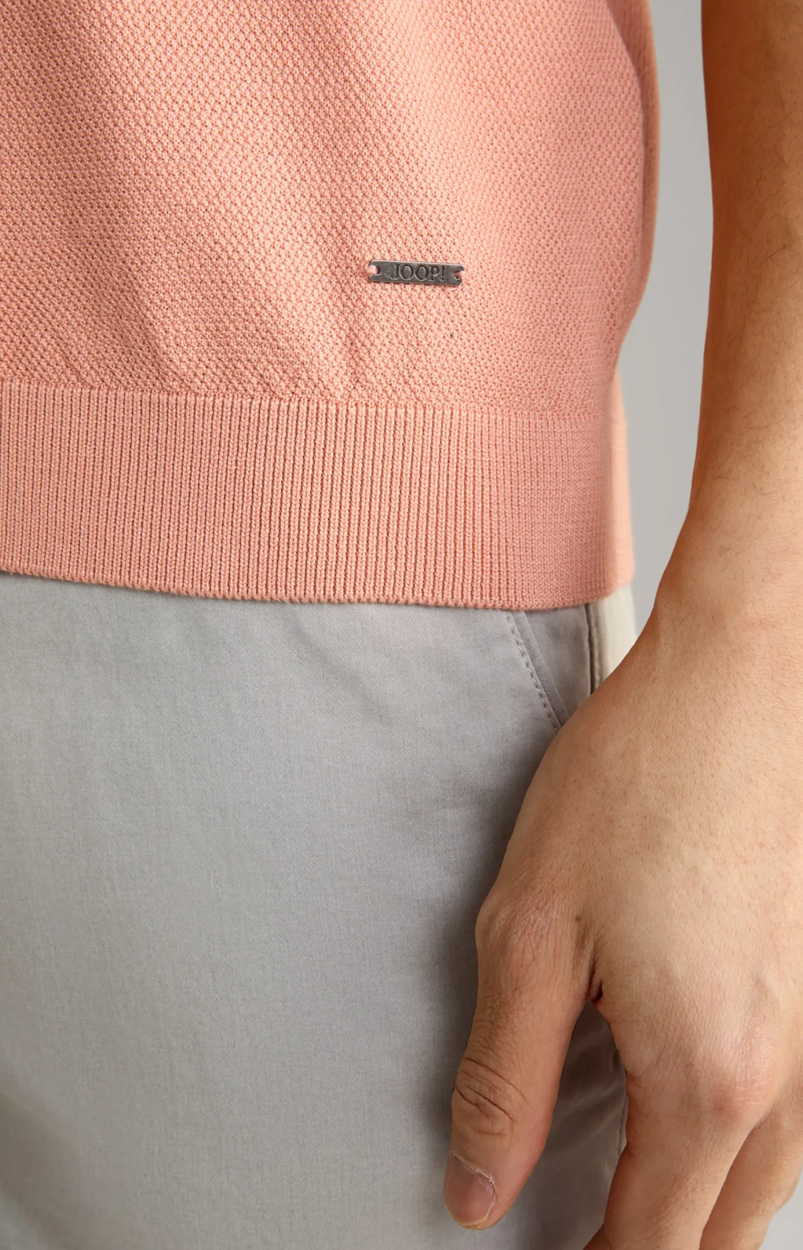 JOOP! Poloshirts|Bekleidung>Baumwoll-Poloshirt Vancro in Apricot