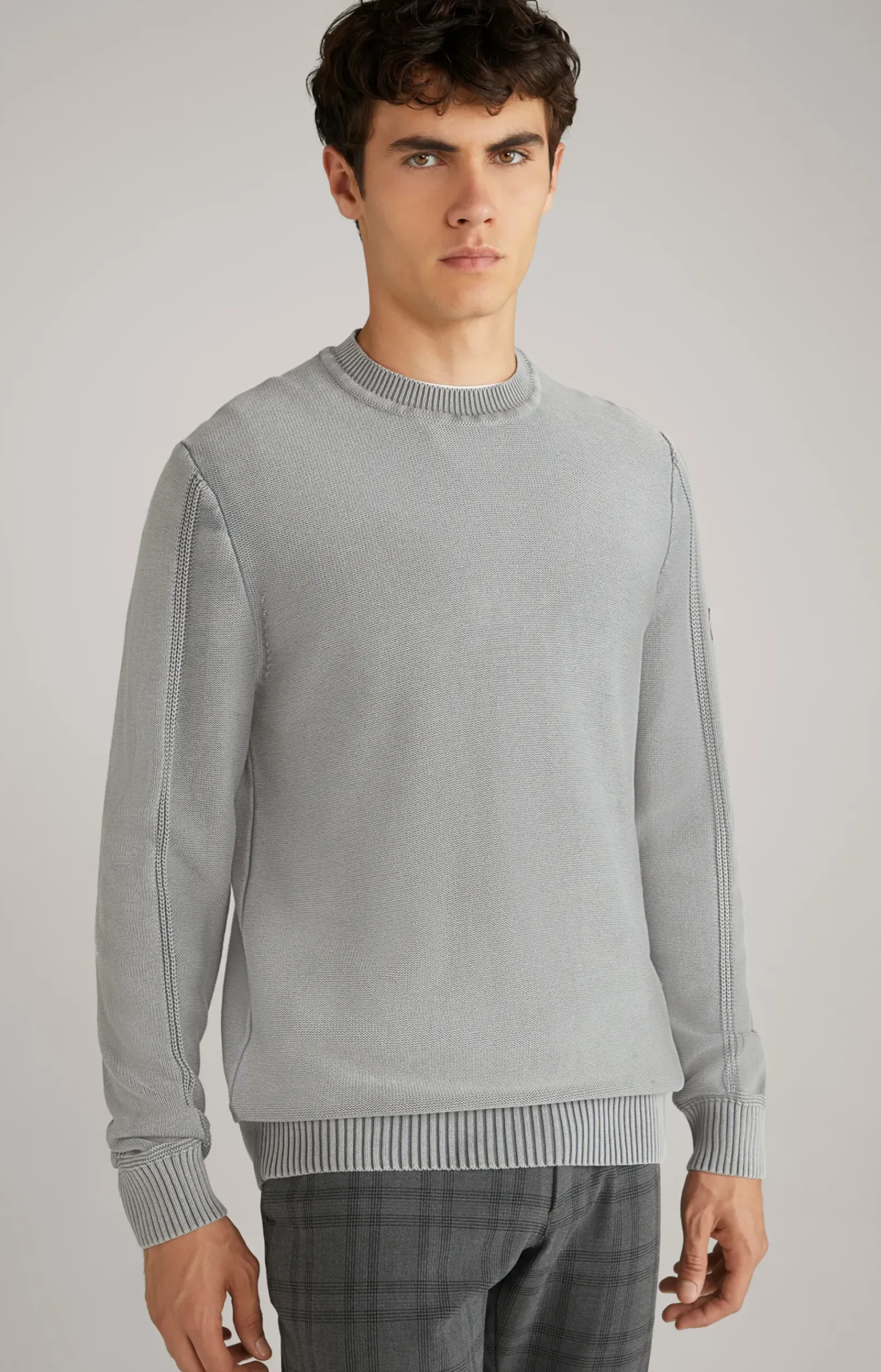 JOOP! Strick>Baumwoll-Pullover Howard in
