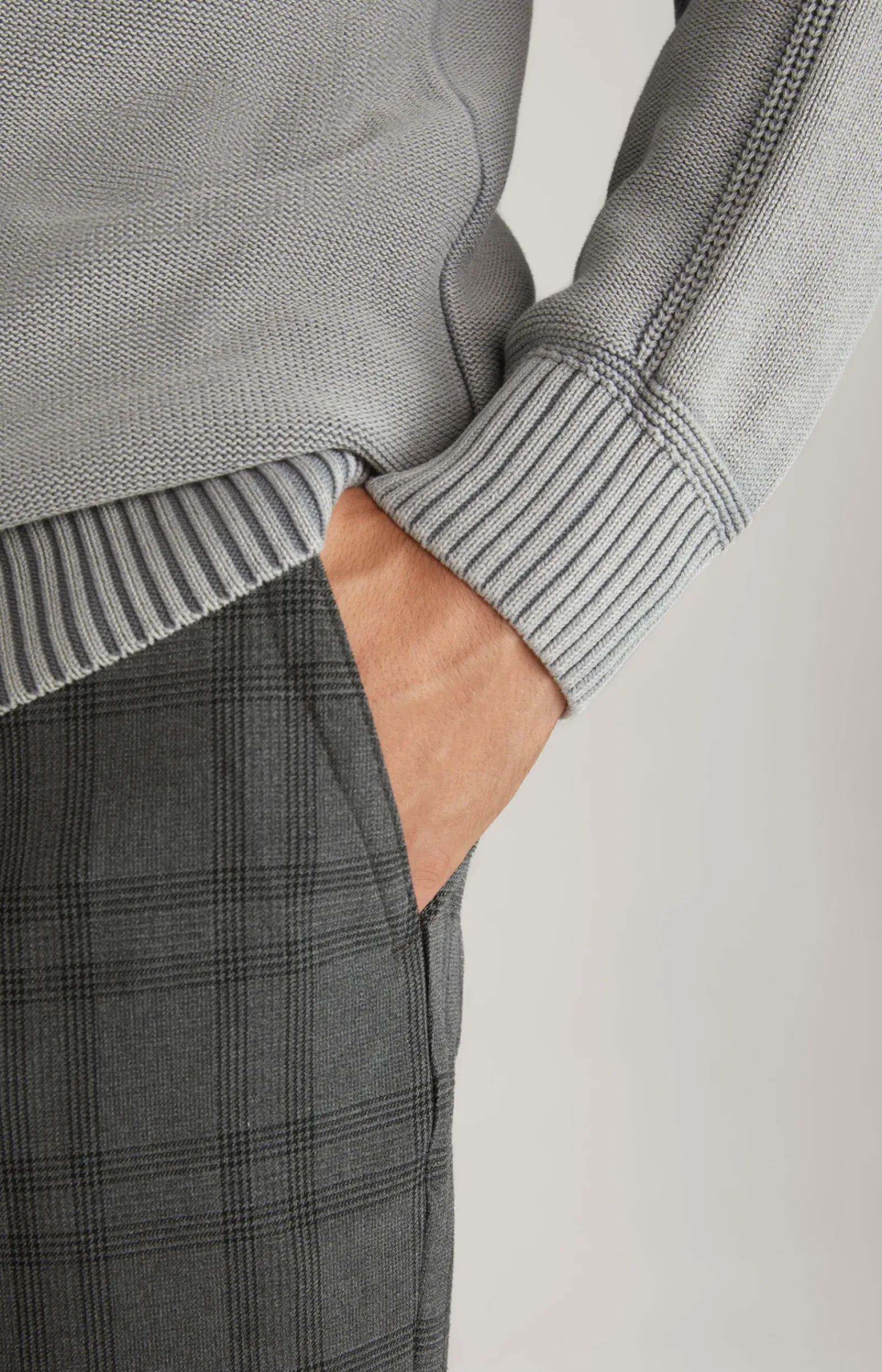 JOOP! Strick>Baumwoll-Pullover Howard in