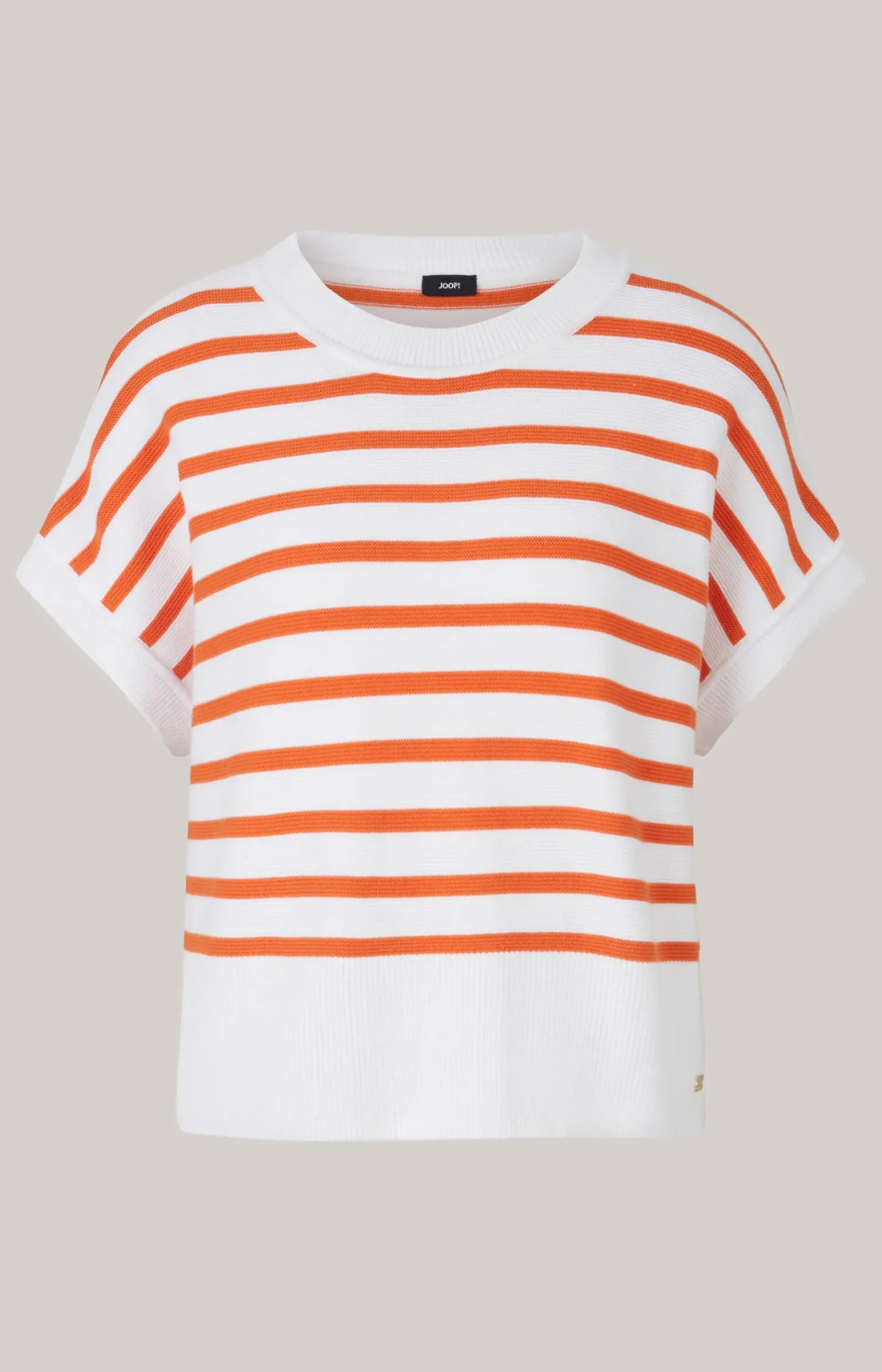 JOOP! Strick|Bekleidung>Baumwoll-Strickpullover in gestreift