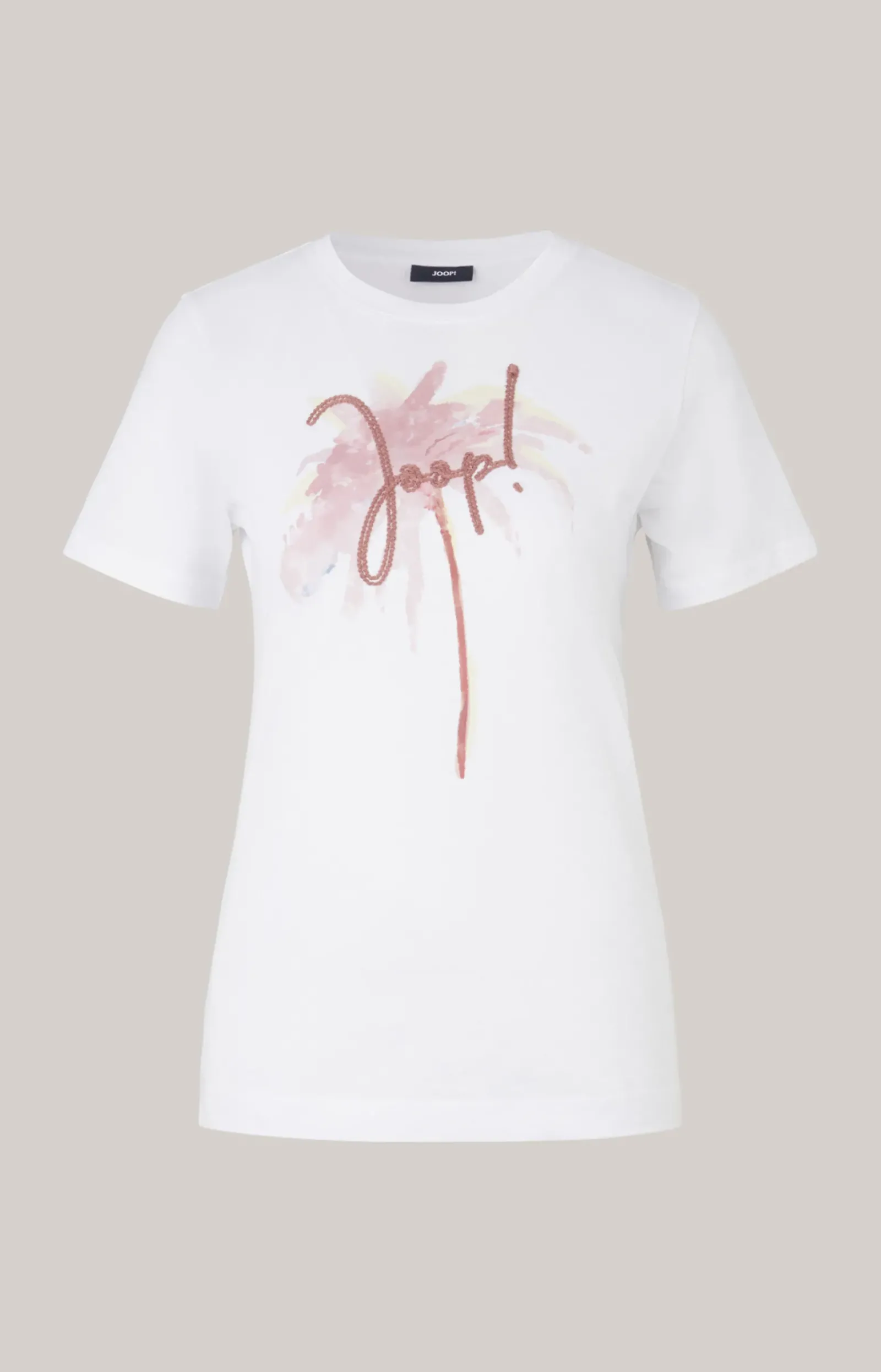 JOOP! Shirts & Sweats|Bekleidung>Baumwoll-T-Shirt in /Altrosa