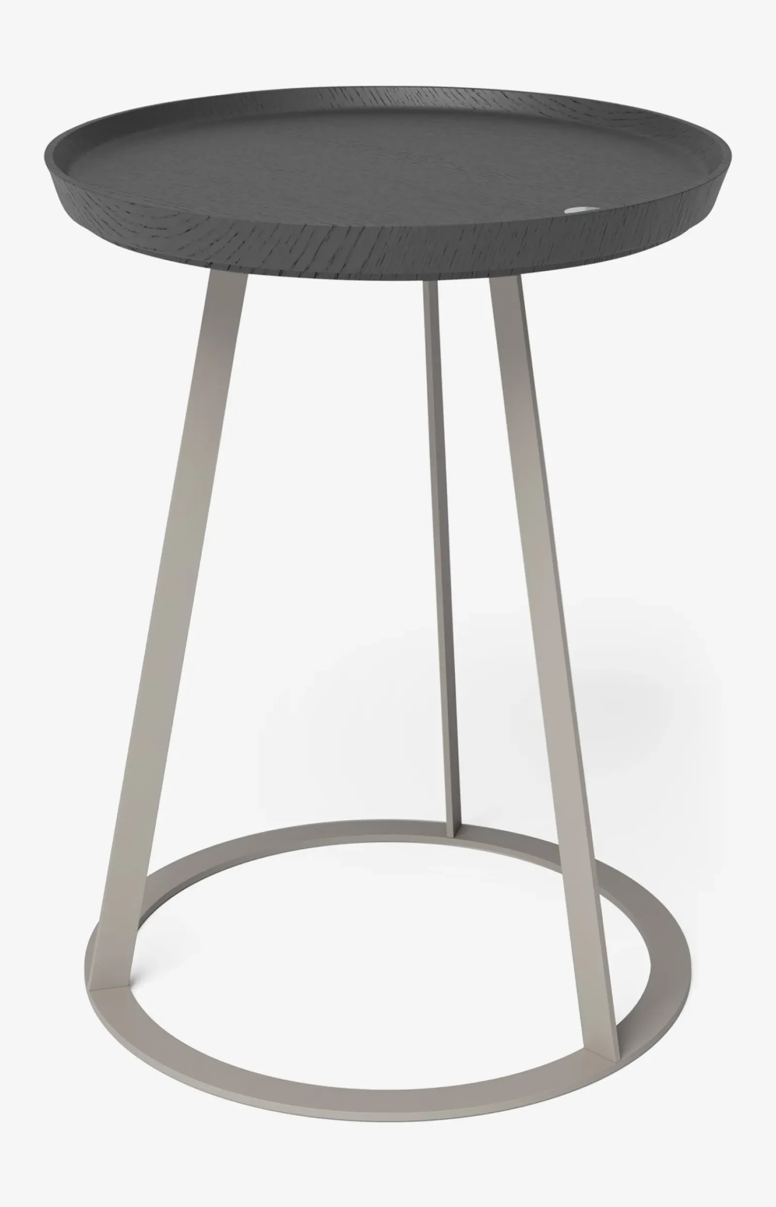 JOOP! Kleinmöbel>Beistelltisch ROUND mit Raucheichenplatte, 45 x 52 cm in