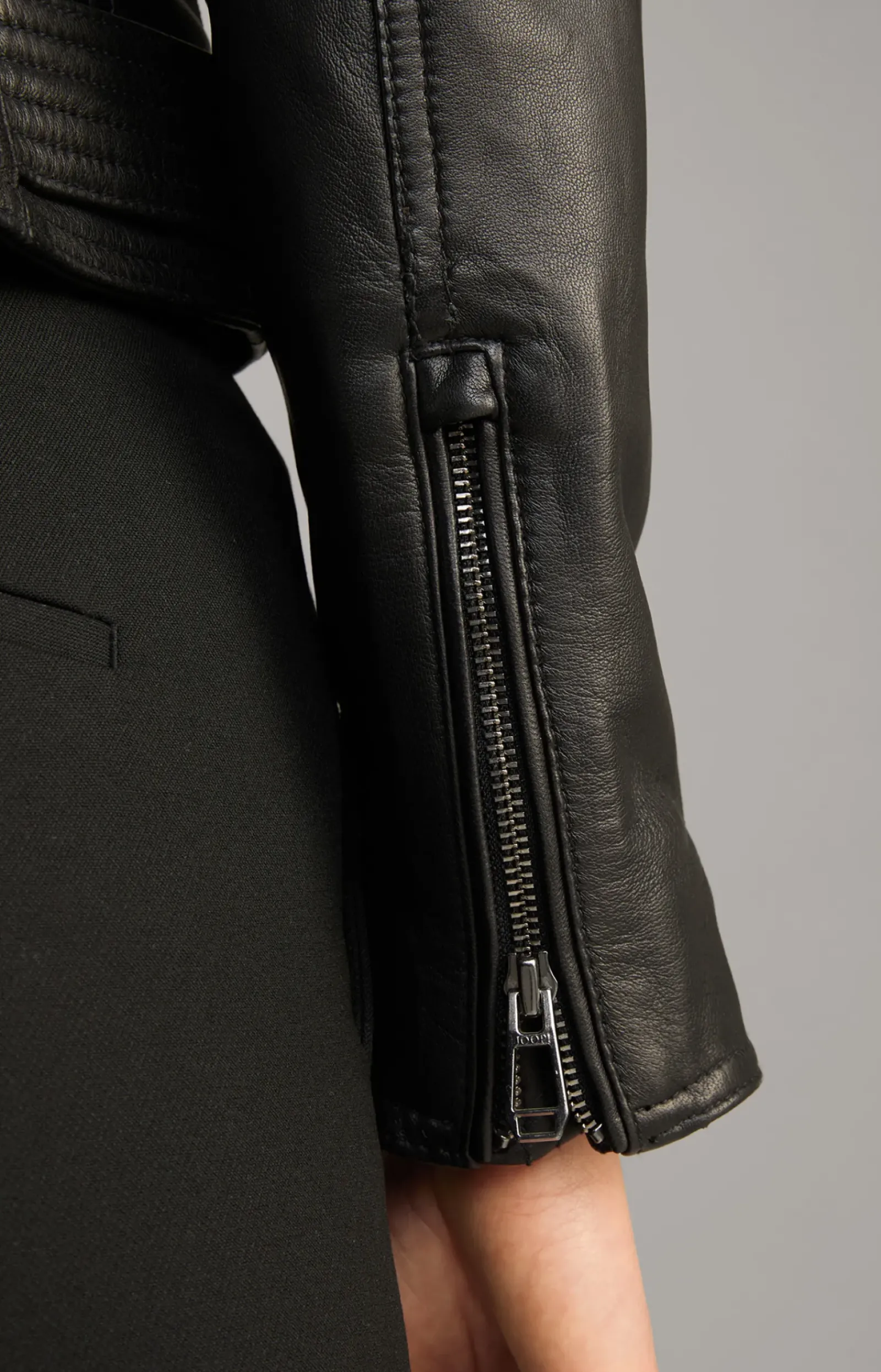 JOOP! Leder|Jacken & Mäntel>Biker-Lederjacke in
