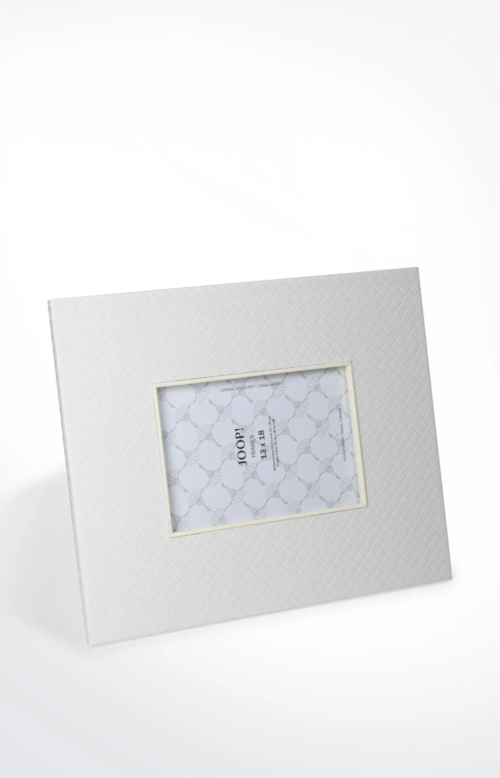 JOOP! Wohn-Accessoires>Bilderrahmen Homeline (für Fotos 13 x 18 cm), Weiß