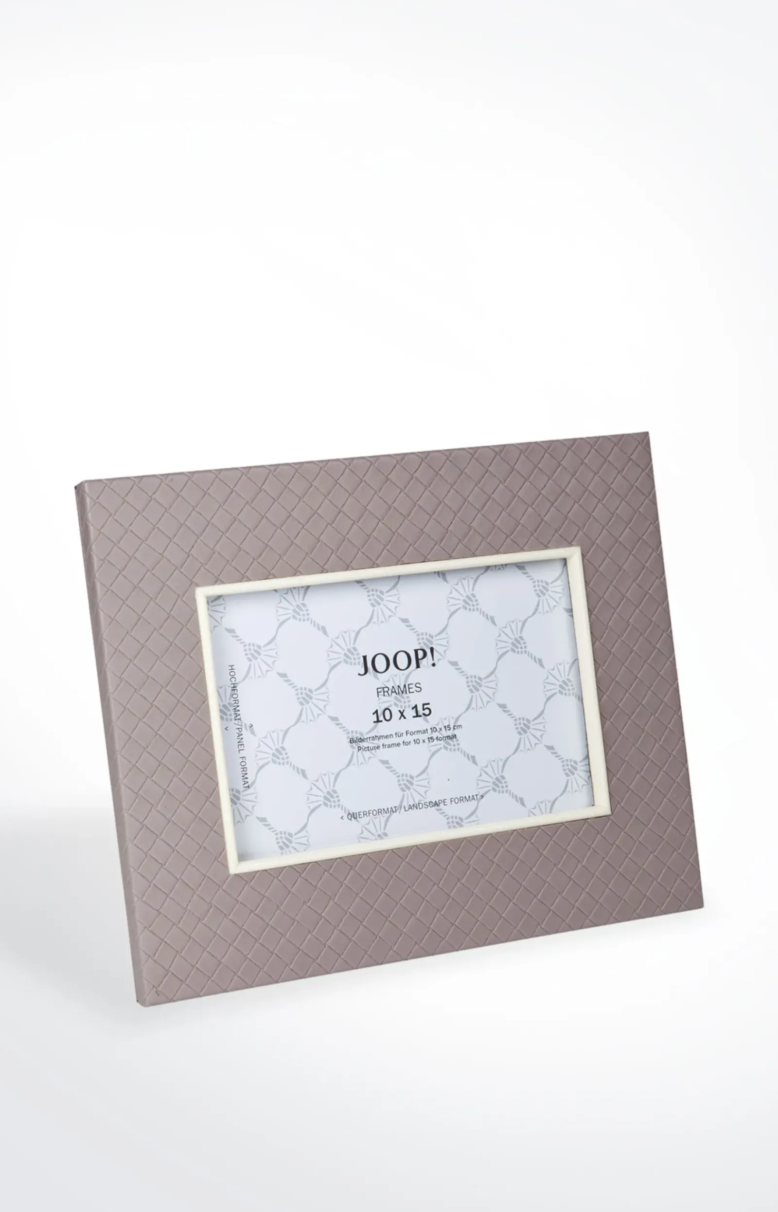 JOOP! Wohn-Accessoires>Bilderrahmen Homeline (für Fotos 10 x 15 cm), Grau-Rosé