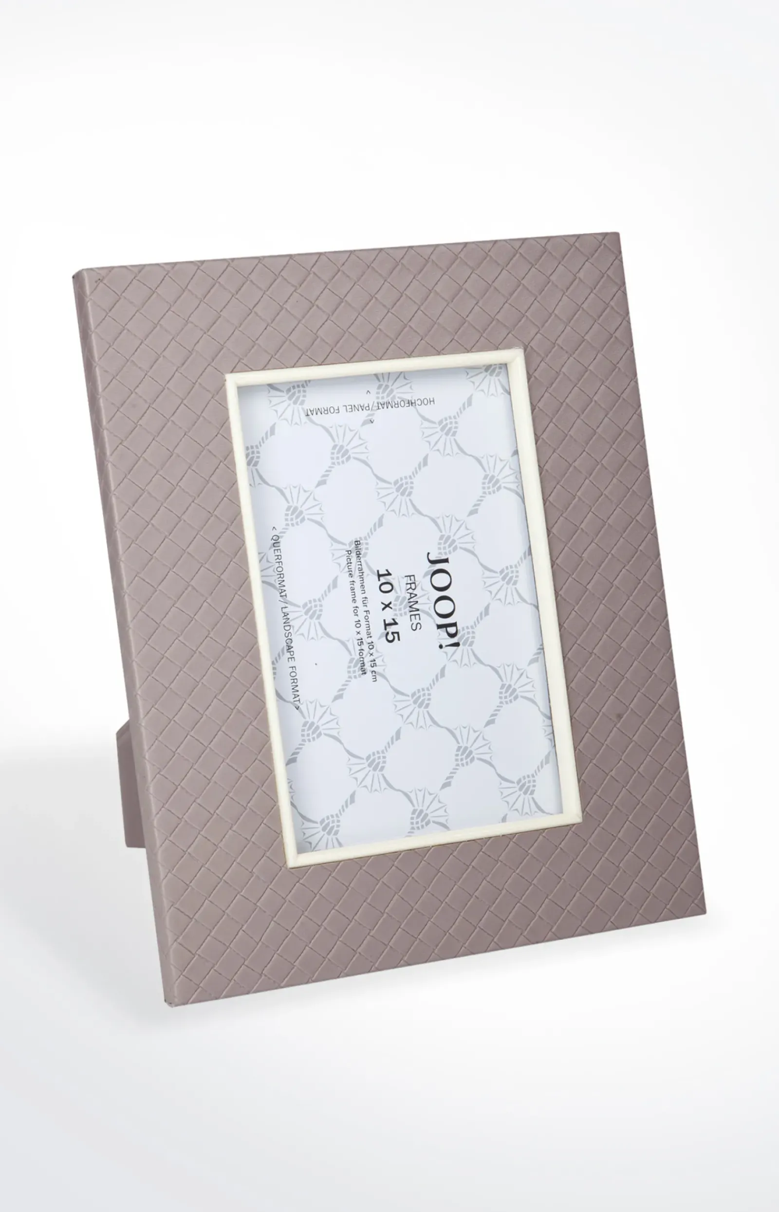 JOOP! Wohn-Accessoires>Bilderrahmen Homeline (für Fotos 10 x 15 cm), Grau-Rosé