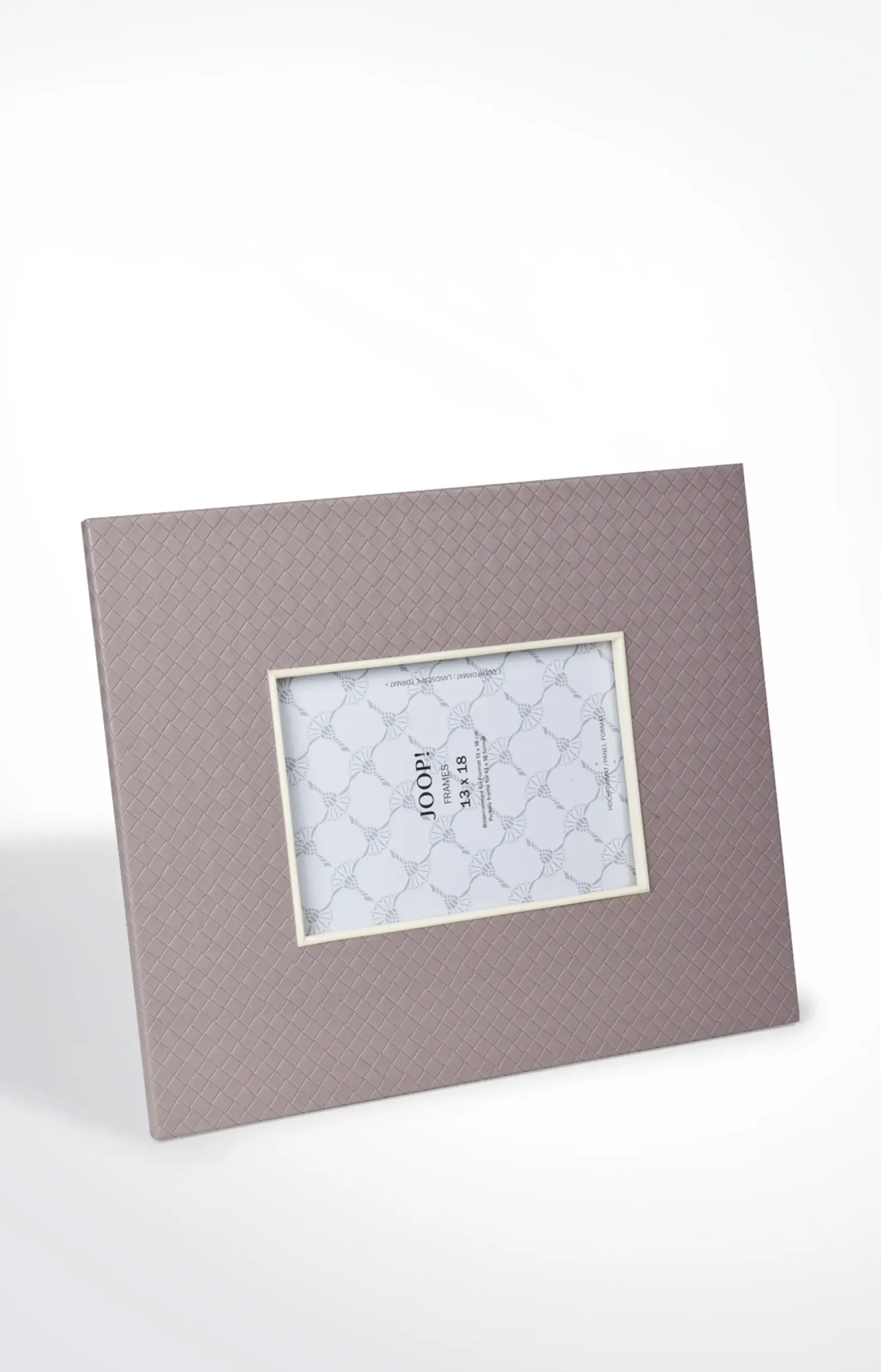 JOOP! Wohn-Accessoires>Bilderrahmen Homeline (für Fotos 13 x 18 cm), Grau-Rosé