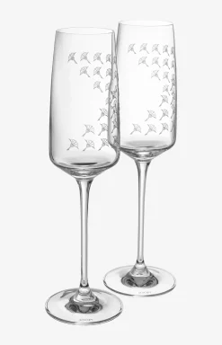 JOOP! Gläser>Champagnerglas Faded Cornflower - 2er Set