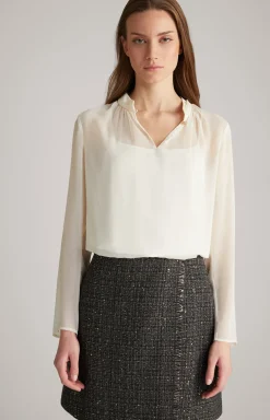 JOOP! Blusen|Bekleidung>Chiffon-Bluse in Creme