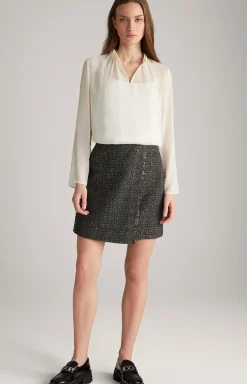 JOOP! Blusen|Bekleidung>Chiffon-Bluse in Creme