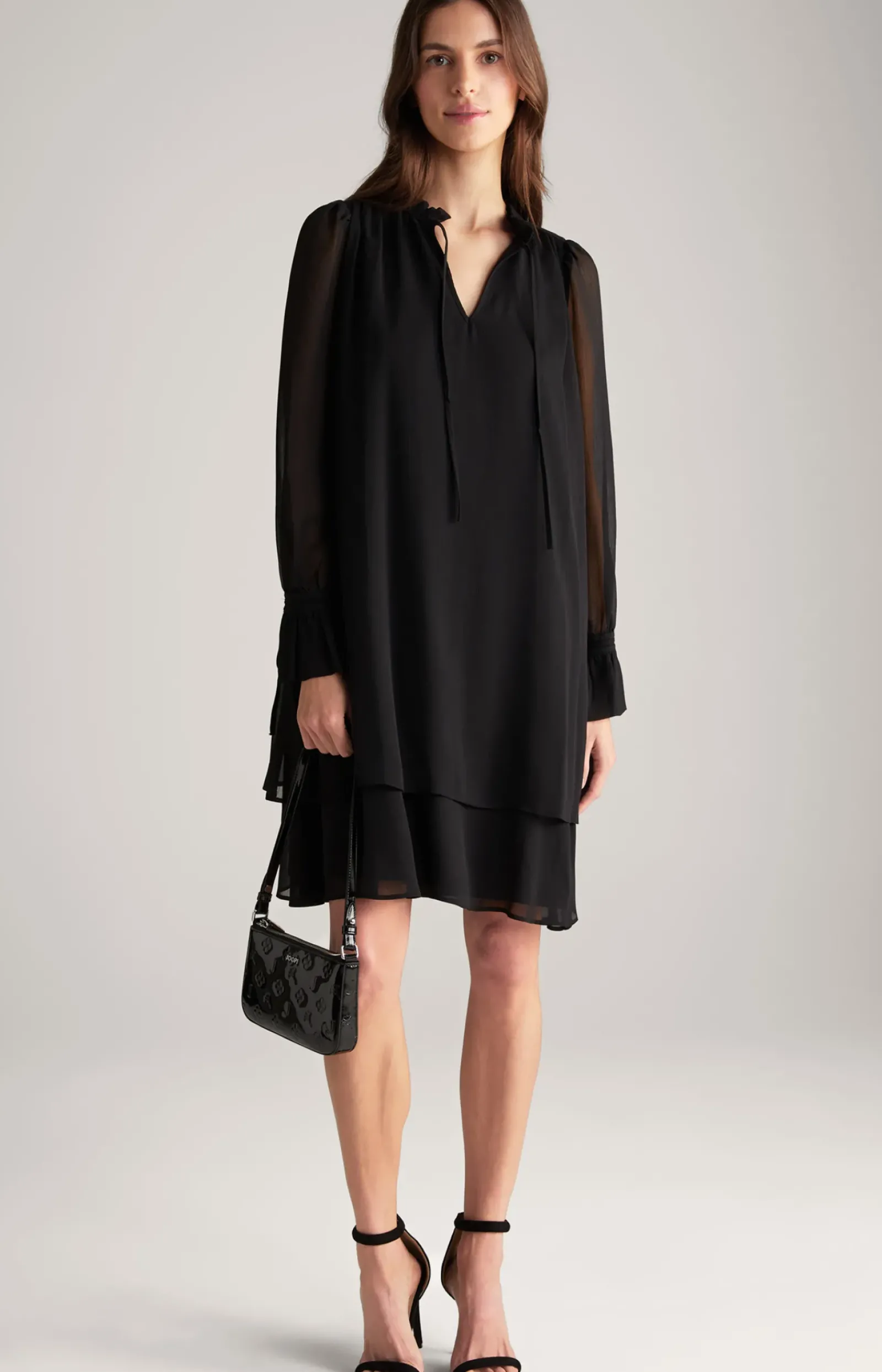 JOOP! Kleider & Röcke|Bekleidung>Chiffon-Kleid in