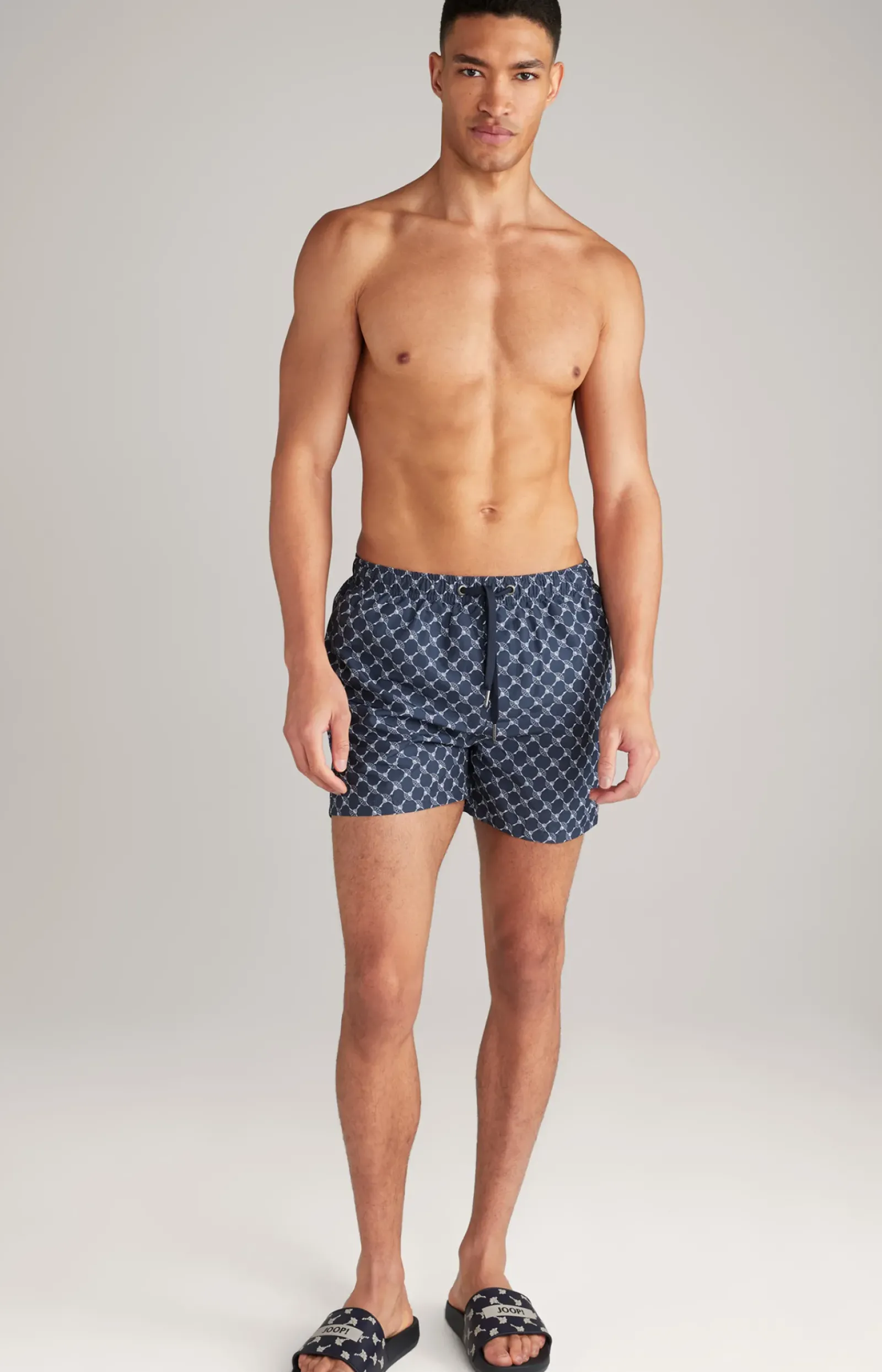 JOOP! Shorts & Badeshorts>Cornflower Badeshorts Mykonos in gemustert