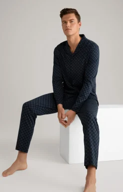 JOOP! Unterwäsche&Loungewear>Cornflower Baumwoll-Pyjama in