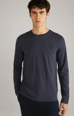 JOOP! Unterwäsche&Loungewear>Cornflower Loungewear Longsleeve in gemustert