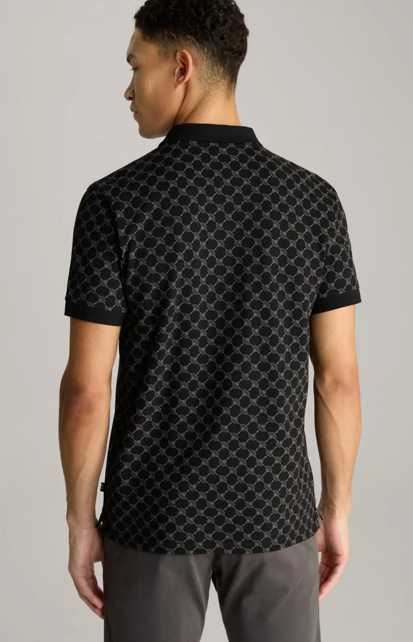 JOOP! Poloshirts|Bekleidung>Cornflower Poloshirt Paigam in gemustert