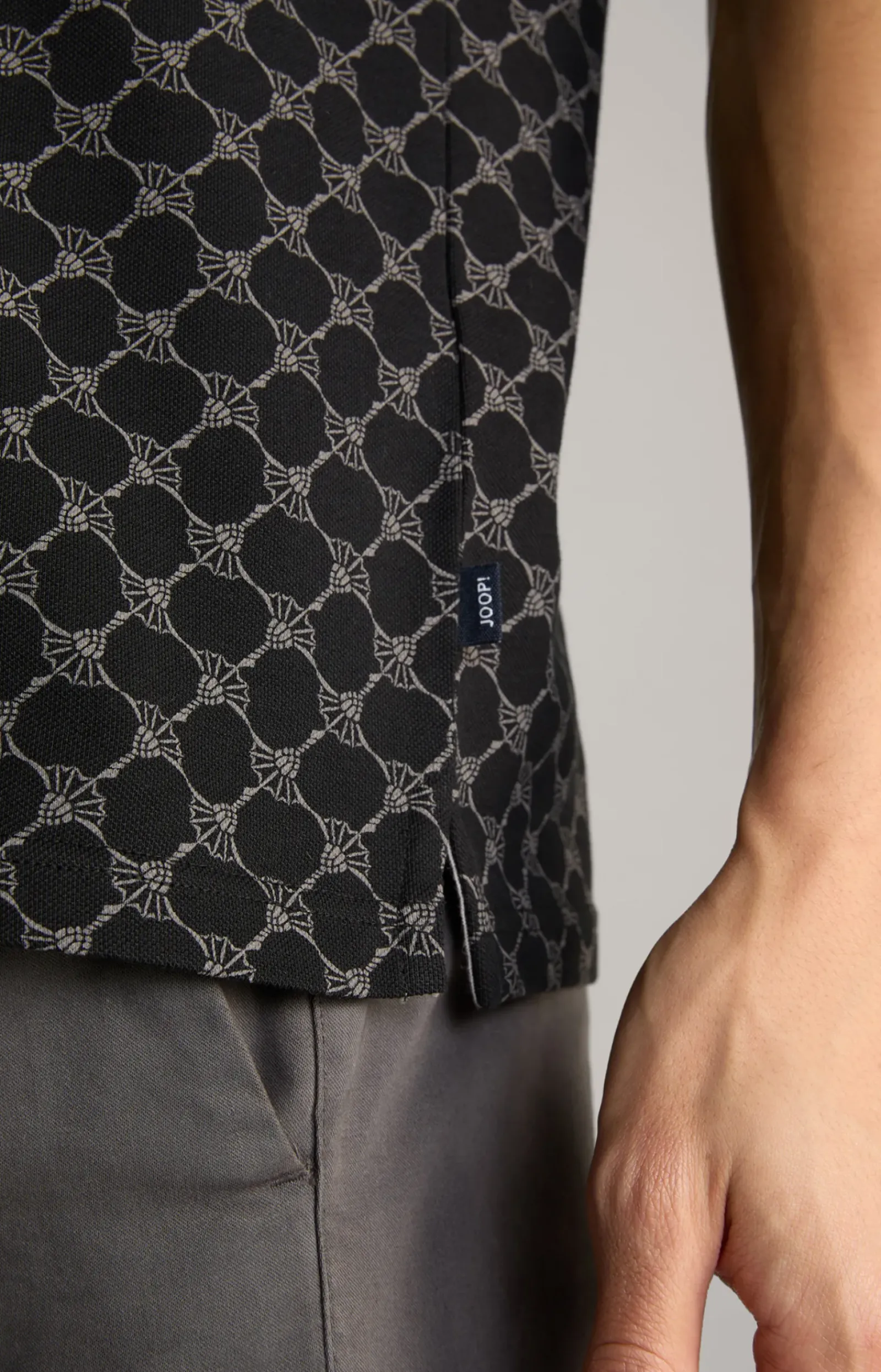 JOOP! Poloshirts|Bekleidung>Cornflower Poloshirt Paigam in gemustert