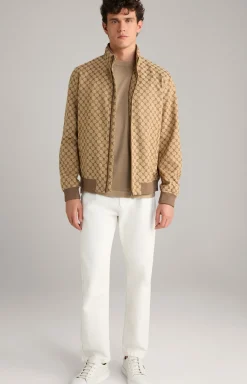 JOOP! Jacken&Mänte|Bekleidung>Cornflower-Jacke Escor in Beige/ gemustert