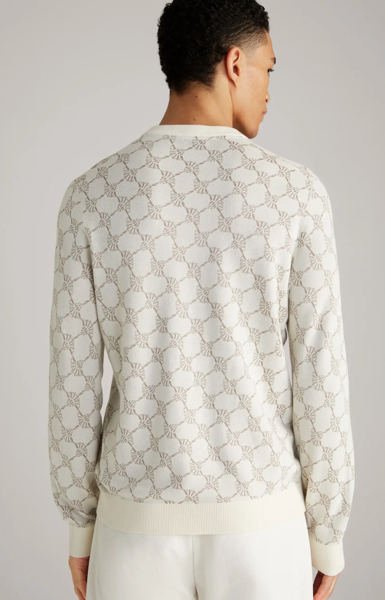 JOOP! Strick|Bekleidung>Cornflower-Pullover Ravon in gemustert