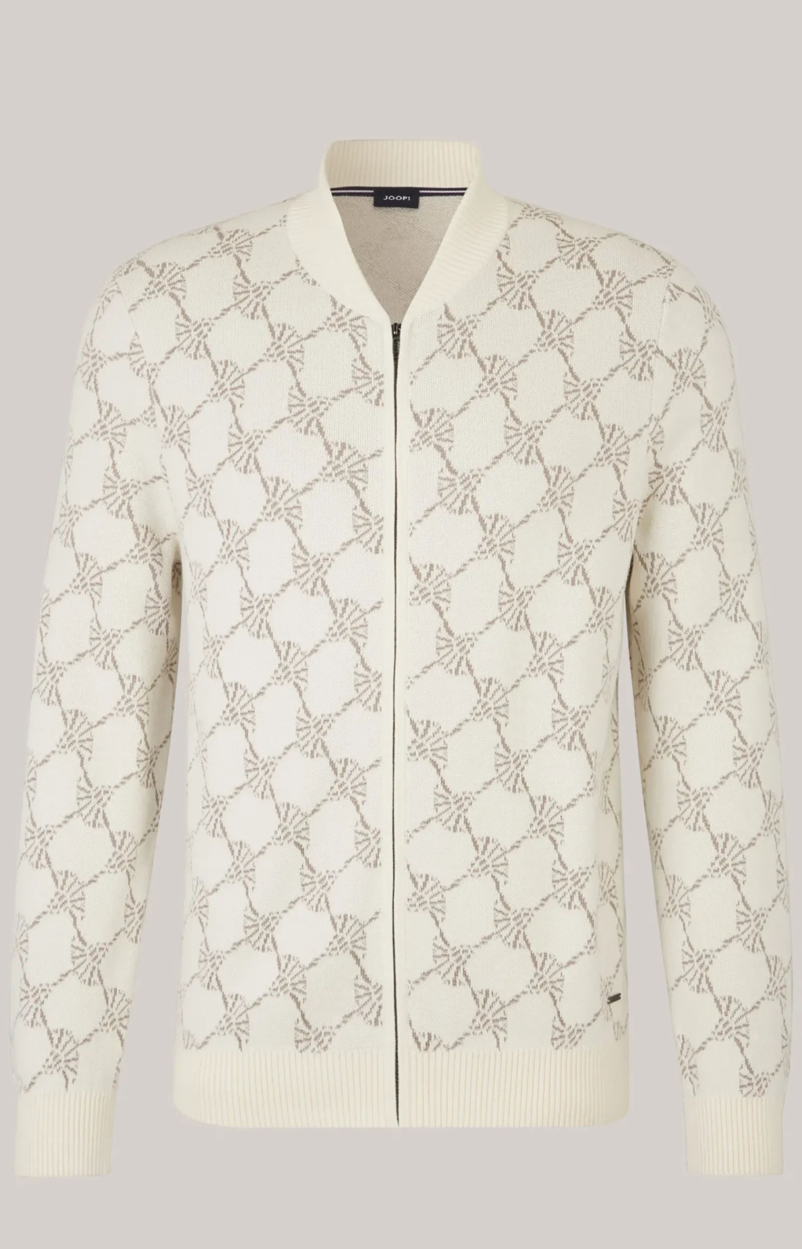 JOOP! Strick|Bekleidung>Cornflower-Strickjacke Raveno in gemustert