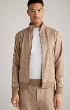 JOOP! T-Shirts&Sweats|Bekleidung>Cornflower-Sweatjacke Tayfun in gemustert