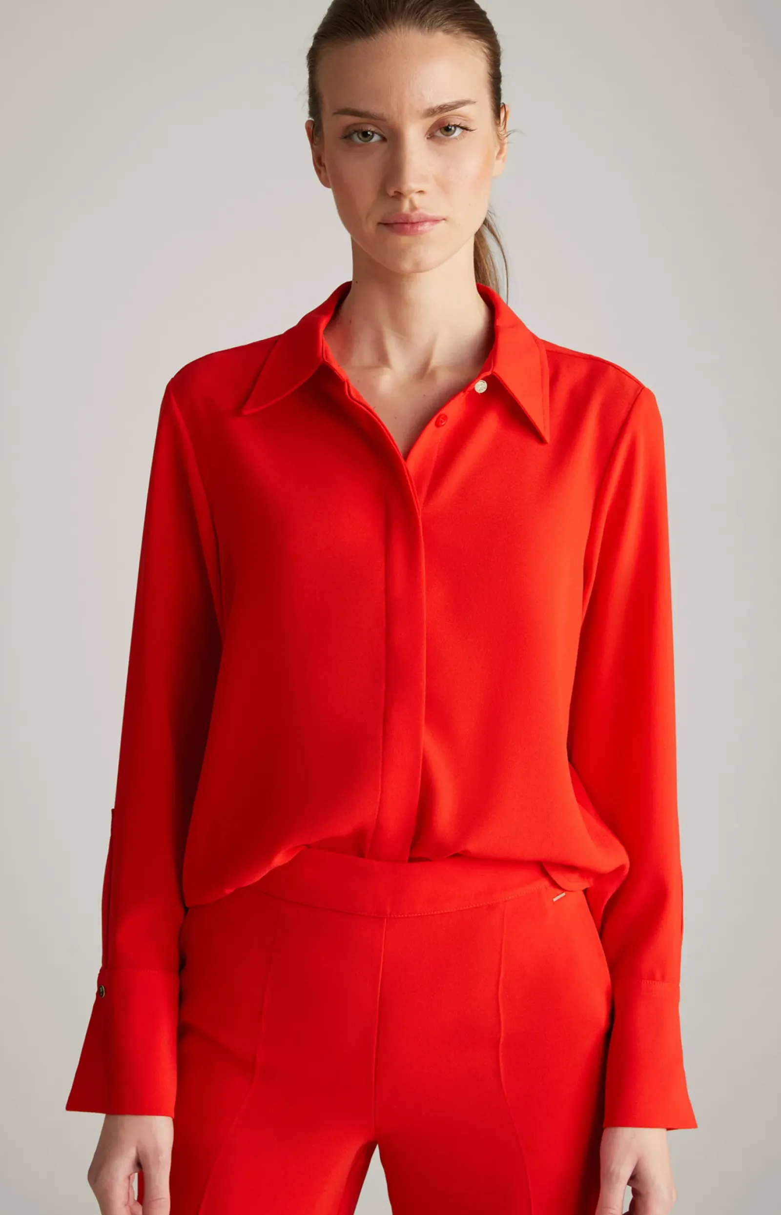 JOOP! Blusen|Bekleidung>Crêpe-Bluse in