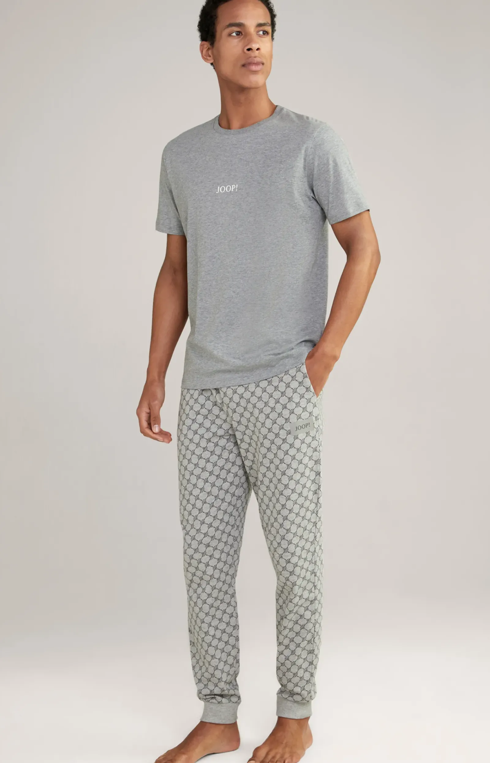 JOOP! Unterwäsche&Loungewear|T-Shirts&Sweats>2er-Pack T-Shirts in Grau