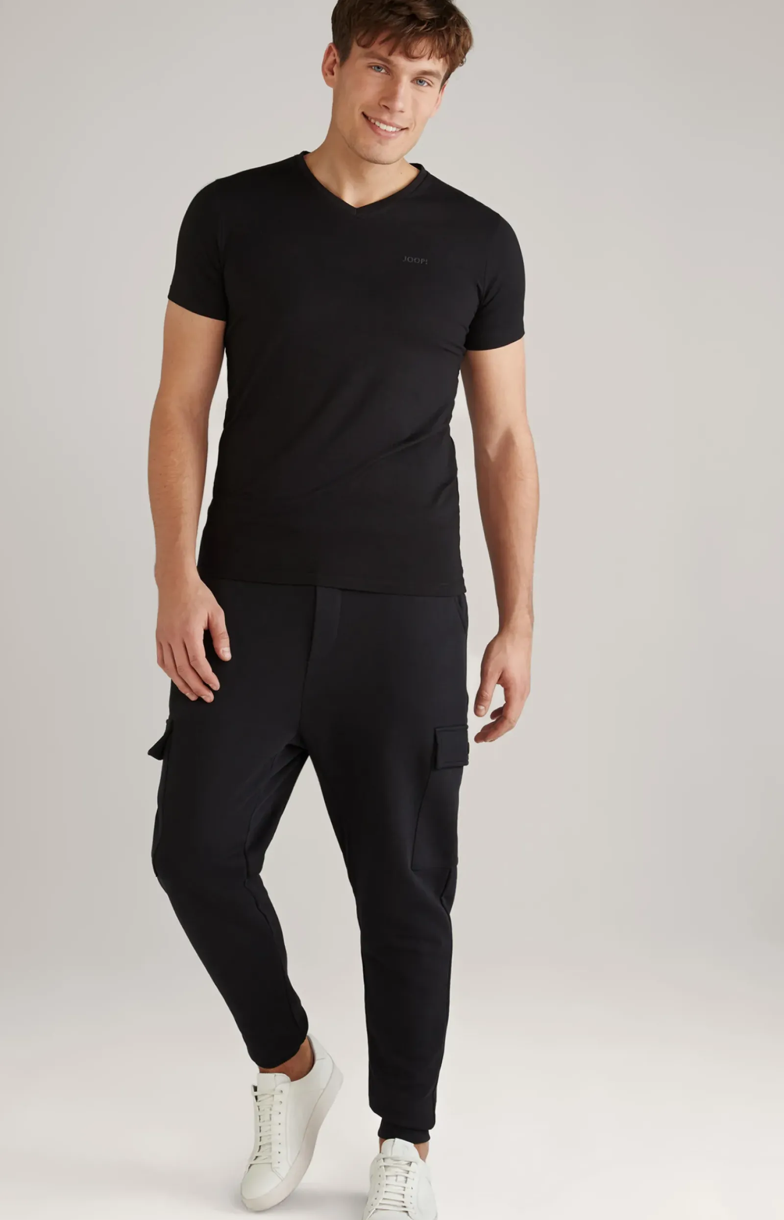 JOOP! Unterwäsche&Loungewear|T-Shirts&Sweats>2er-Pack Modal-Baumwoll-Stretch T-Shirts in