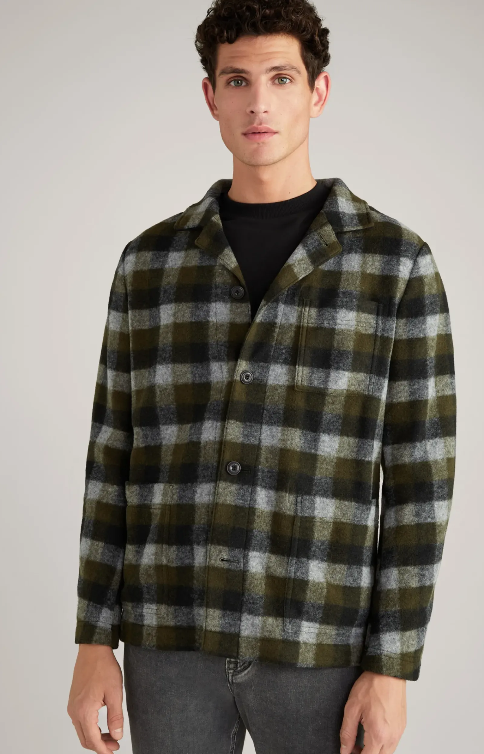 JOOP! Hemden>Flanell-Overshirt Haiko in