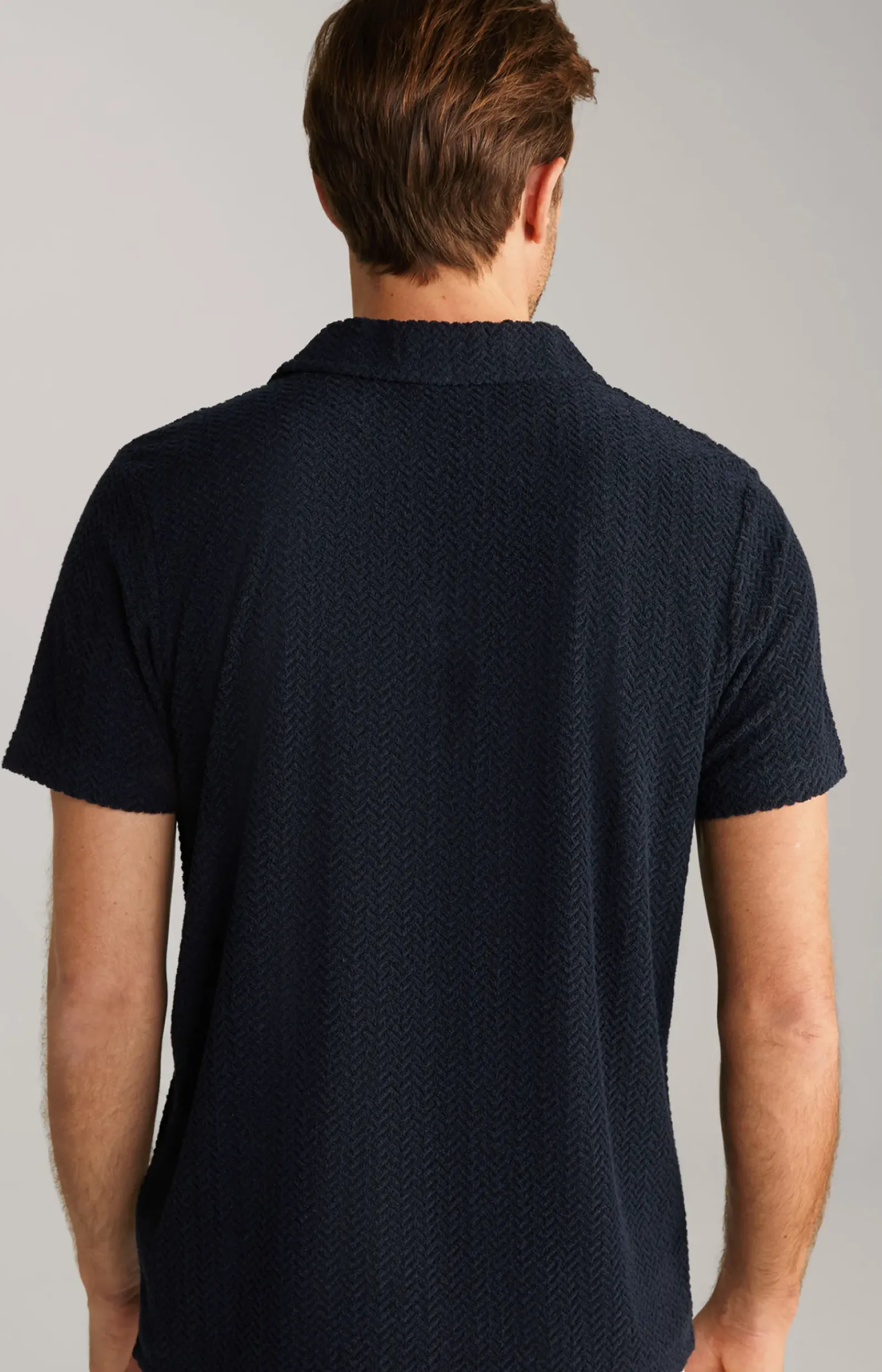 JOOP! Poloshirts|Bekleidung>Frottee-Polohemd Piero in strukturiert