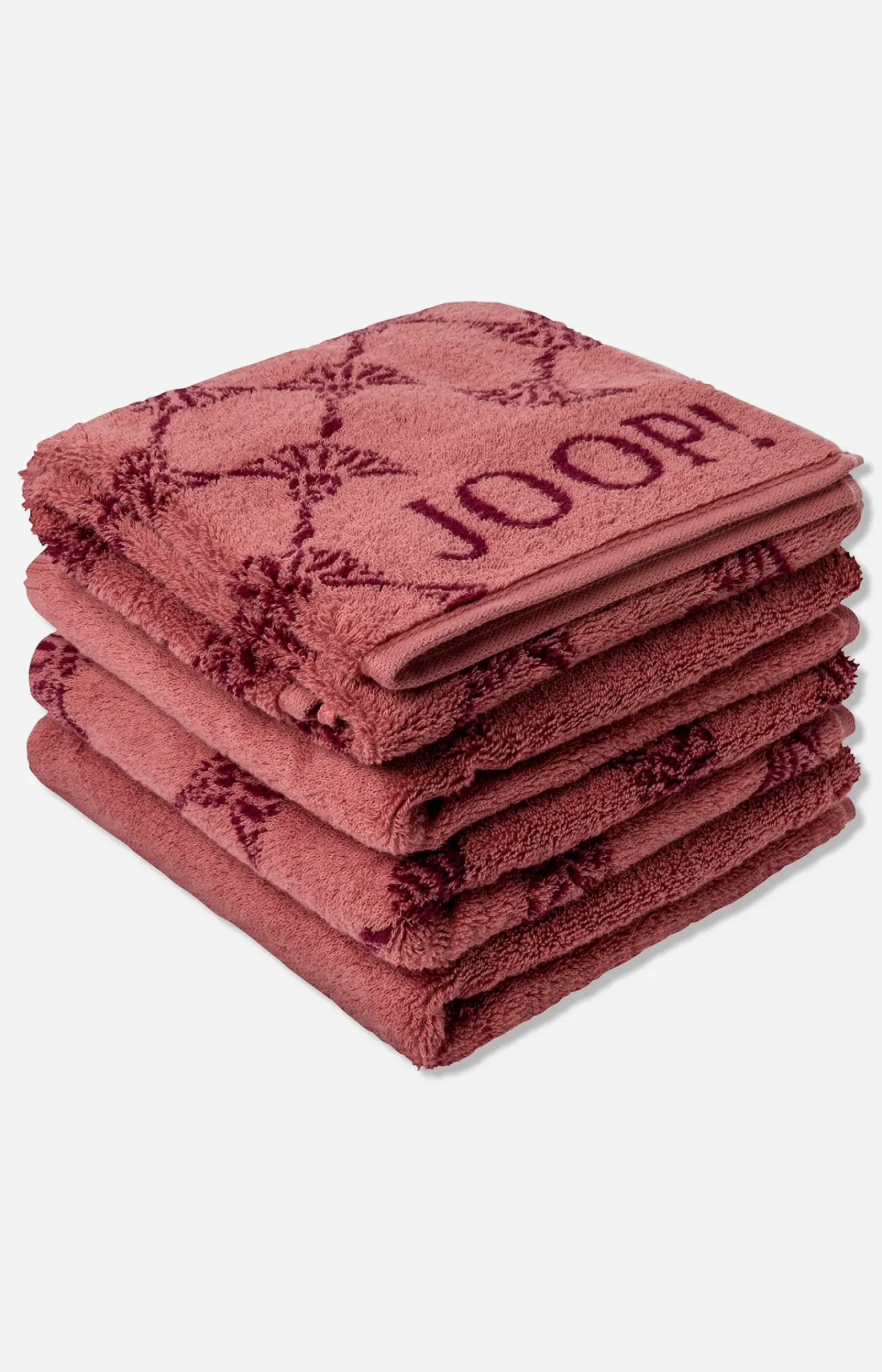 JOOP! Waschhandschuh>Ftierserie CLASSIC CORNFLOWER in Rouge