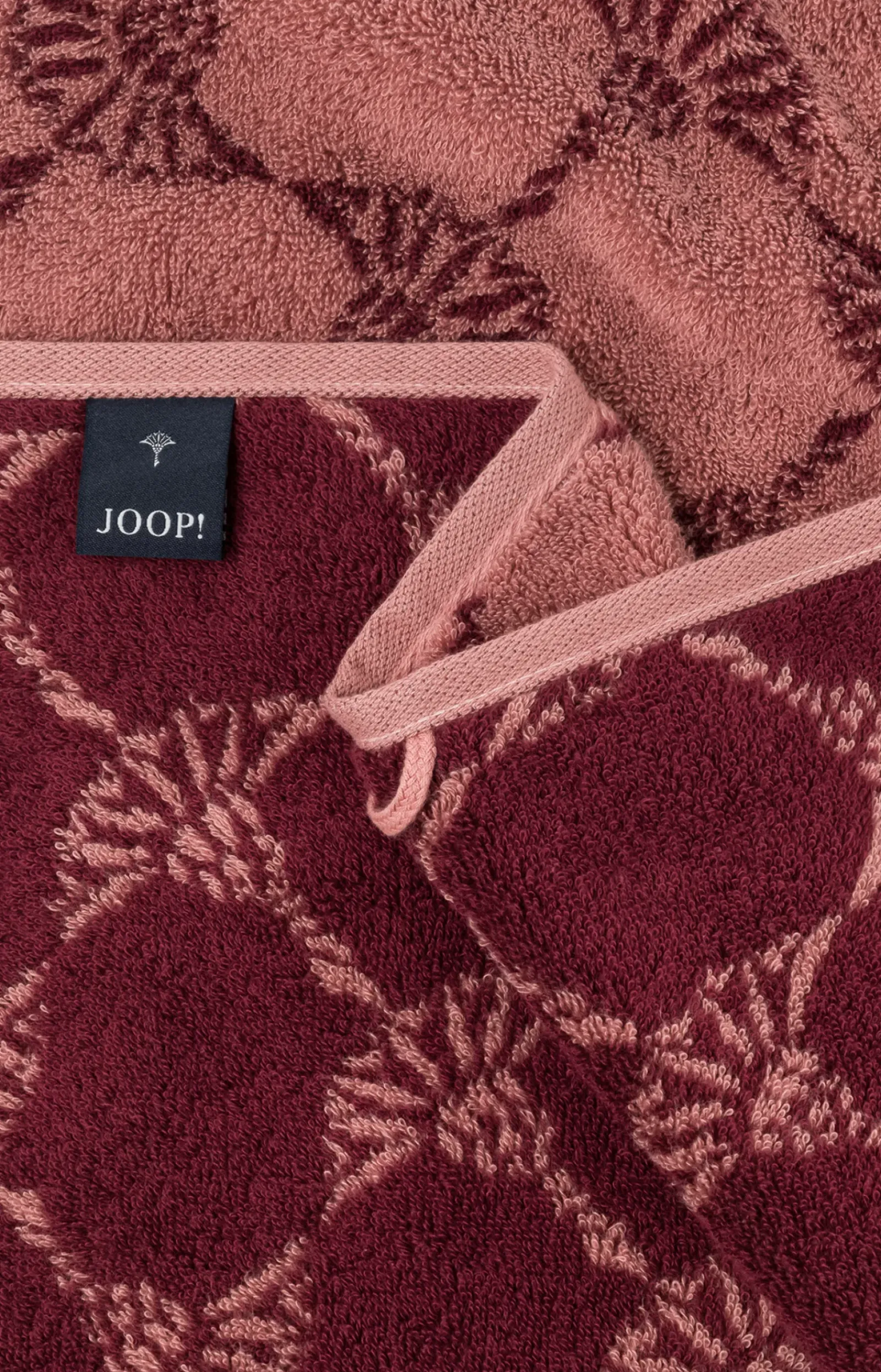 JOOP! Gästetuch>Ftierserie CLASSIC CORNFLOWER in Rouge