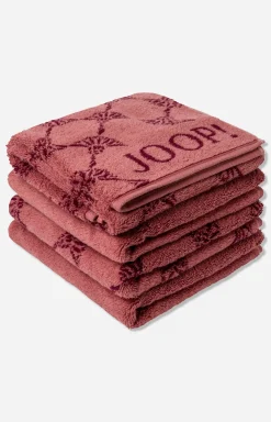 JOOP! Gästetuch>Ftierserie CLASSIC DOUBLEFACE in Rouge