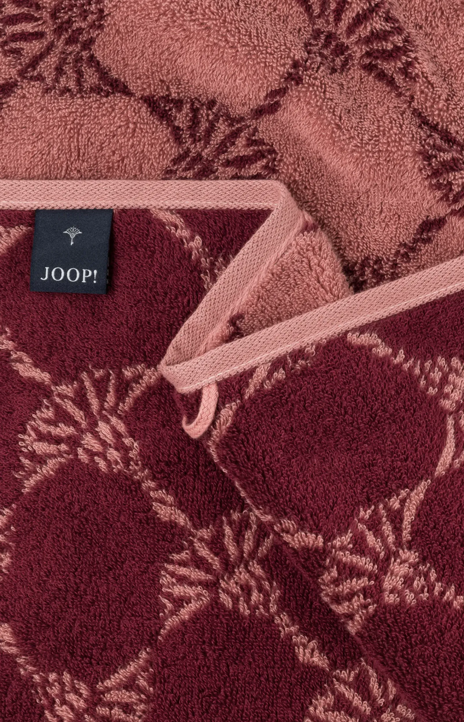 JOOP! Handtuch>Ftierserie CLASSIC CORNFLOWER in Rouge