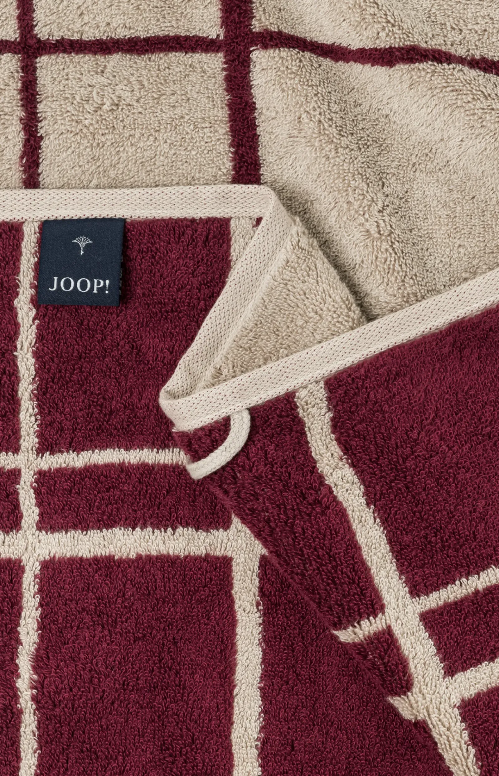 JOOP! Gästetuch>Ftierserie SELECT LAYER in Rouge