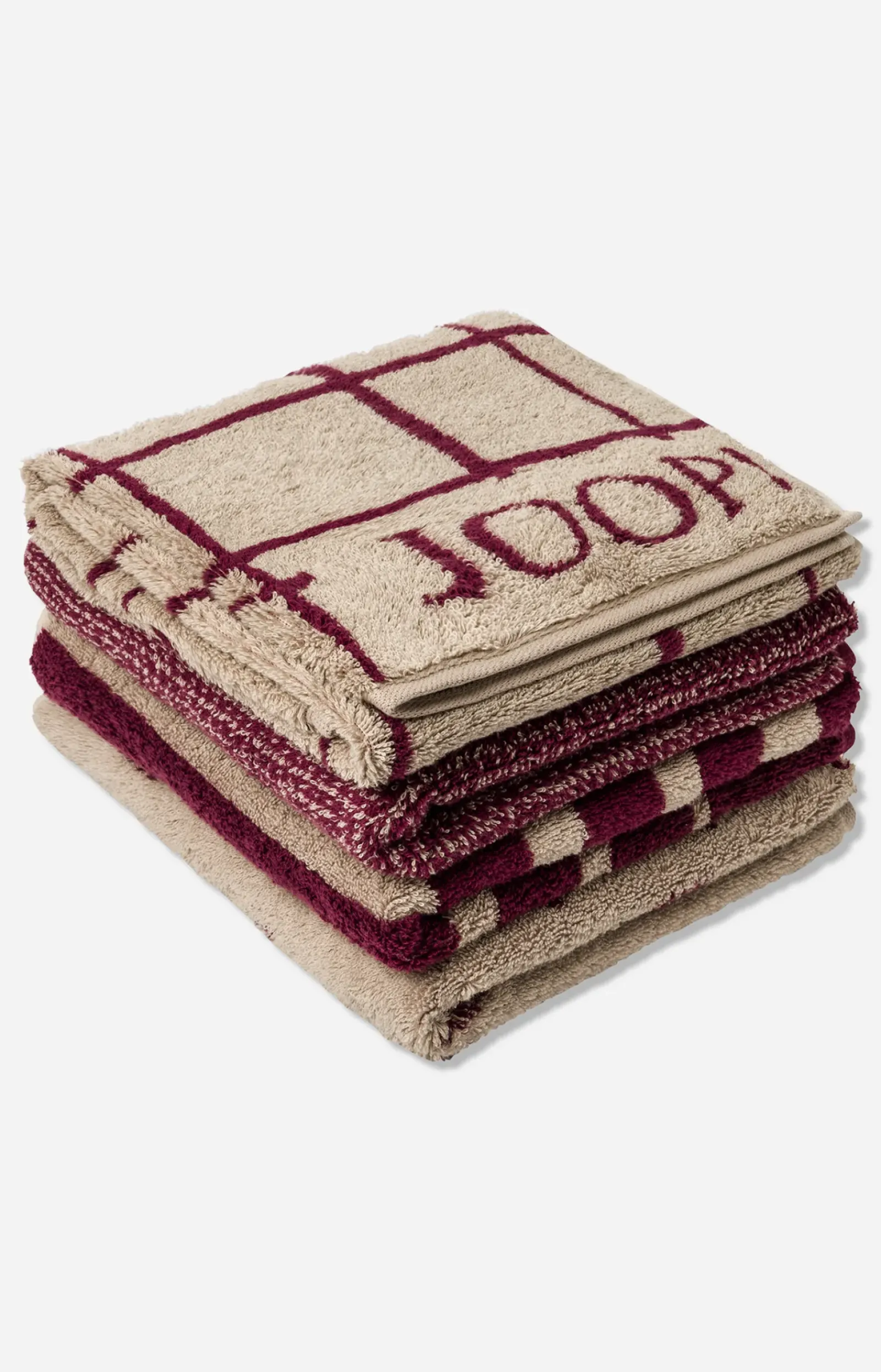 JOOP! Handtuch>Ftierserie SELECT LAYER in Rouge
