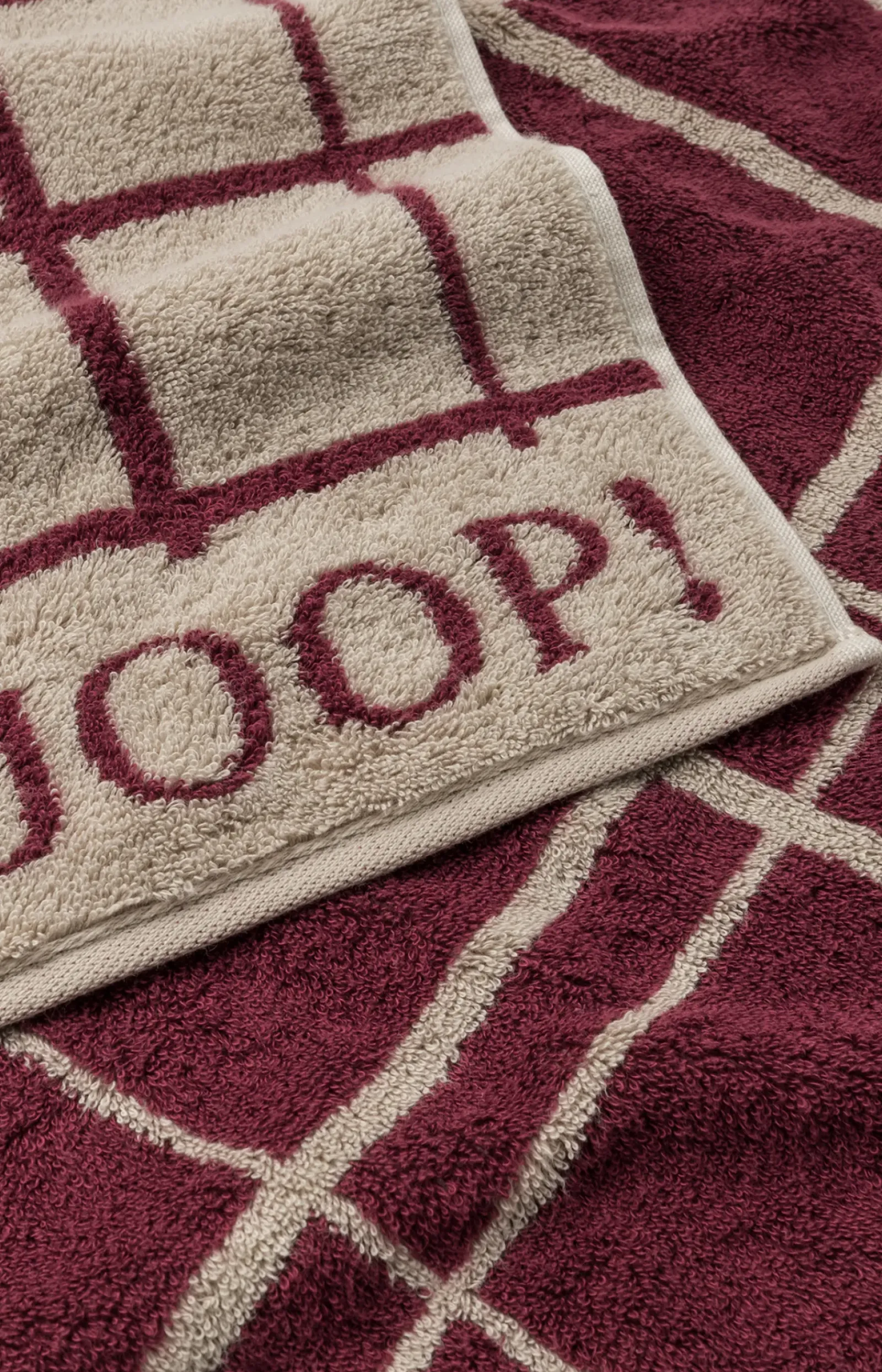 JOOP! Duschtuch>Ftierserie SELECT LAYER in Rouge