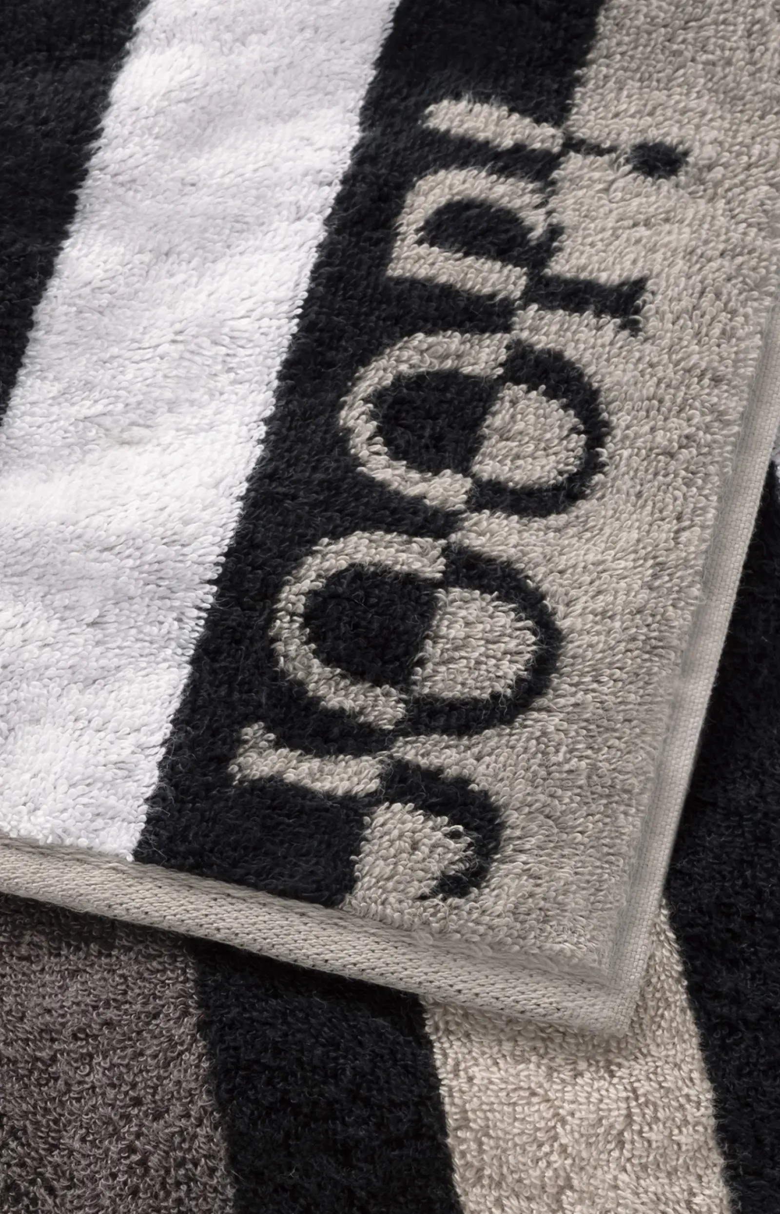 JOOP! Handtuch>Frottierserie TONE STRIPES in Platin gestreift