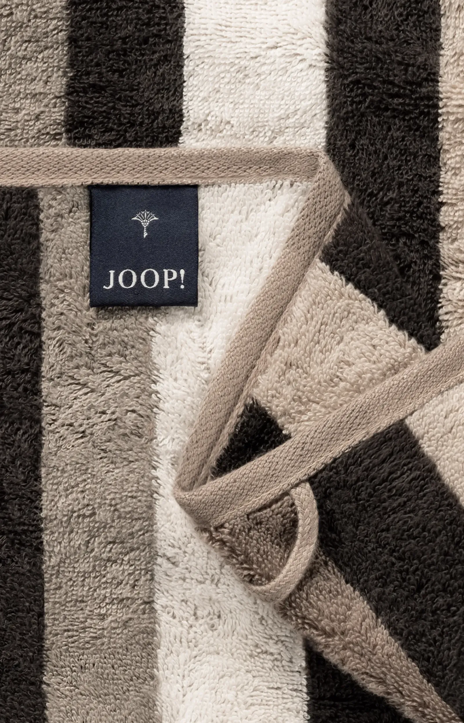 JOOP! Duschtuch>Frottierserie TONE STRIPES in gestreift