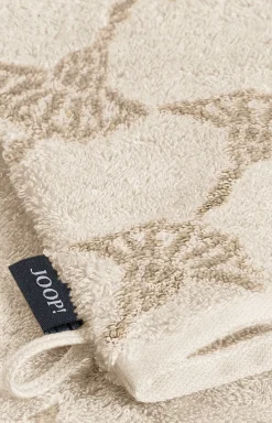 JOOP! Seifentuch|Waschhandschuh>Frottierserie Sand/Ecru Cornflower,