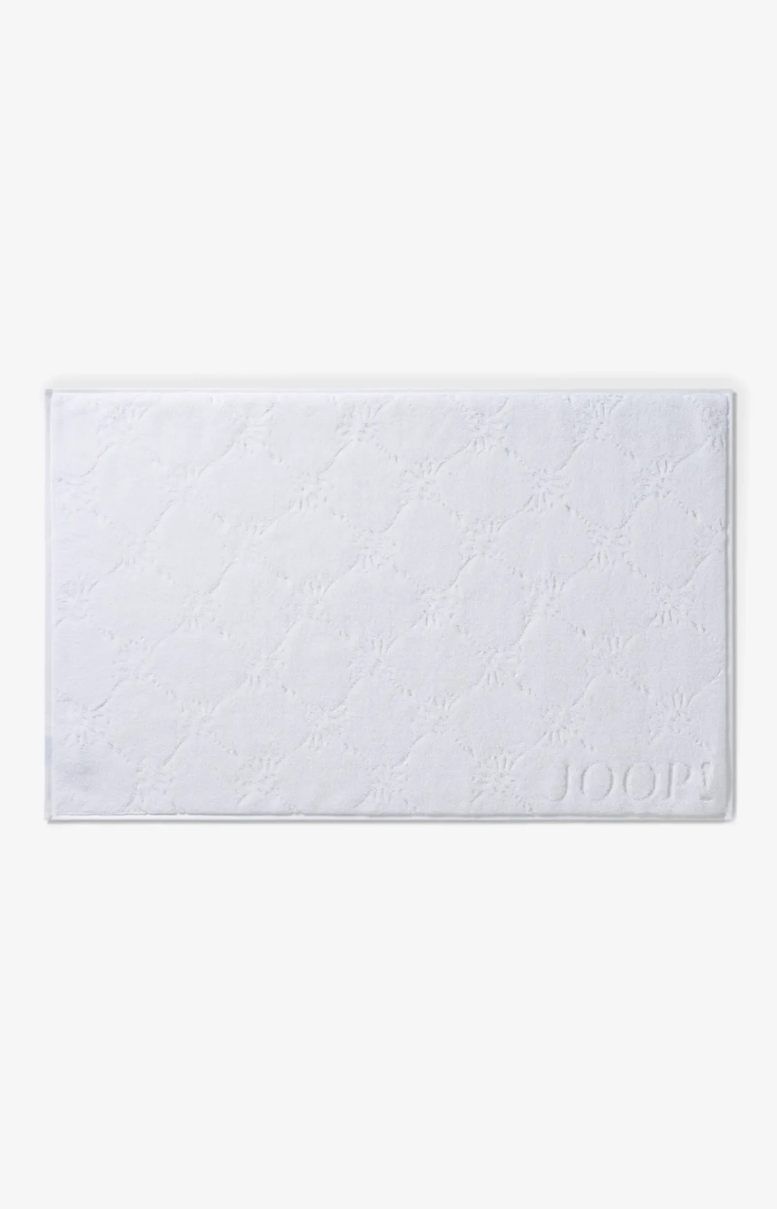 JOOP! Badteppiche>Frottierserie Uni-Cornflower, Weiß