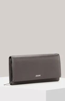JOOP! Kleinlederwaren>Geldbörse Sofisticato Europa in Braun-Grau