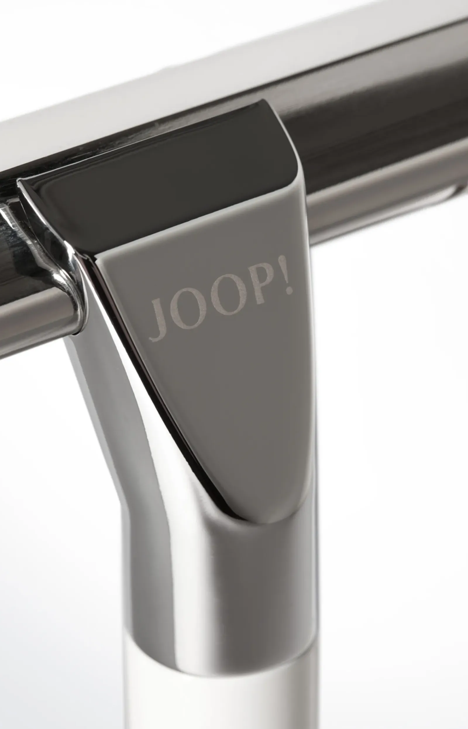 JOOP! Bad-Accessoires>Glaswischer Chromeline, Silber/Weiß