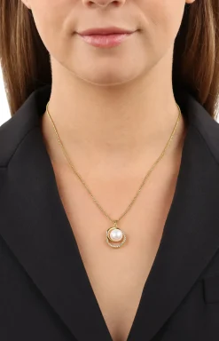 JOOP! Ketten|Schmuck>Halskette mit Perle in