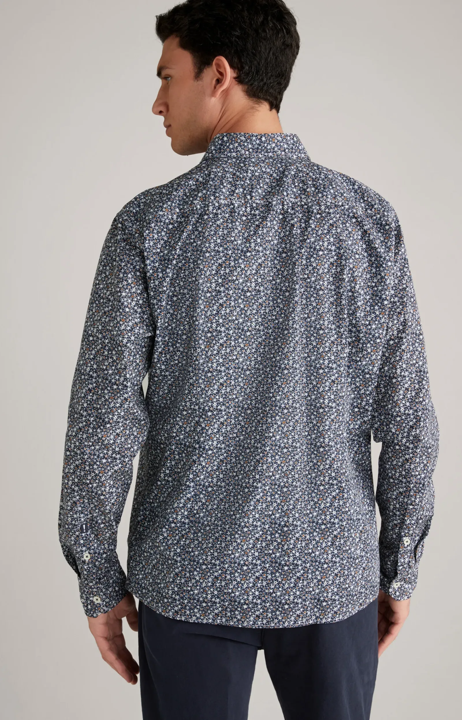 JOOP! Hemden>Hemd Hanson in Dunkelblau/Offwhite